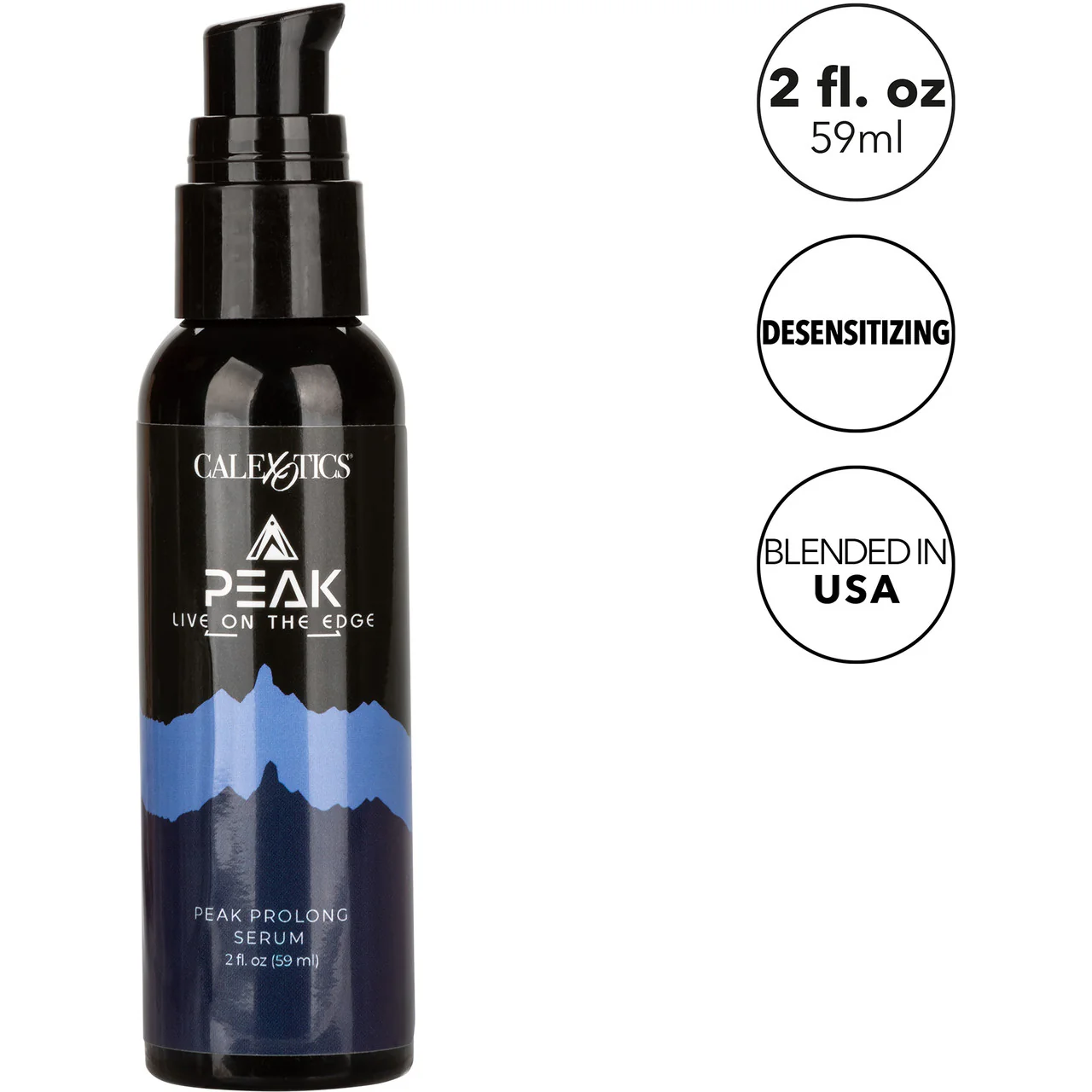 Peak Prolong Serum Penis Desensitizer By CalExotics - 2 fl oz - Image 2