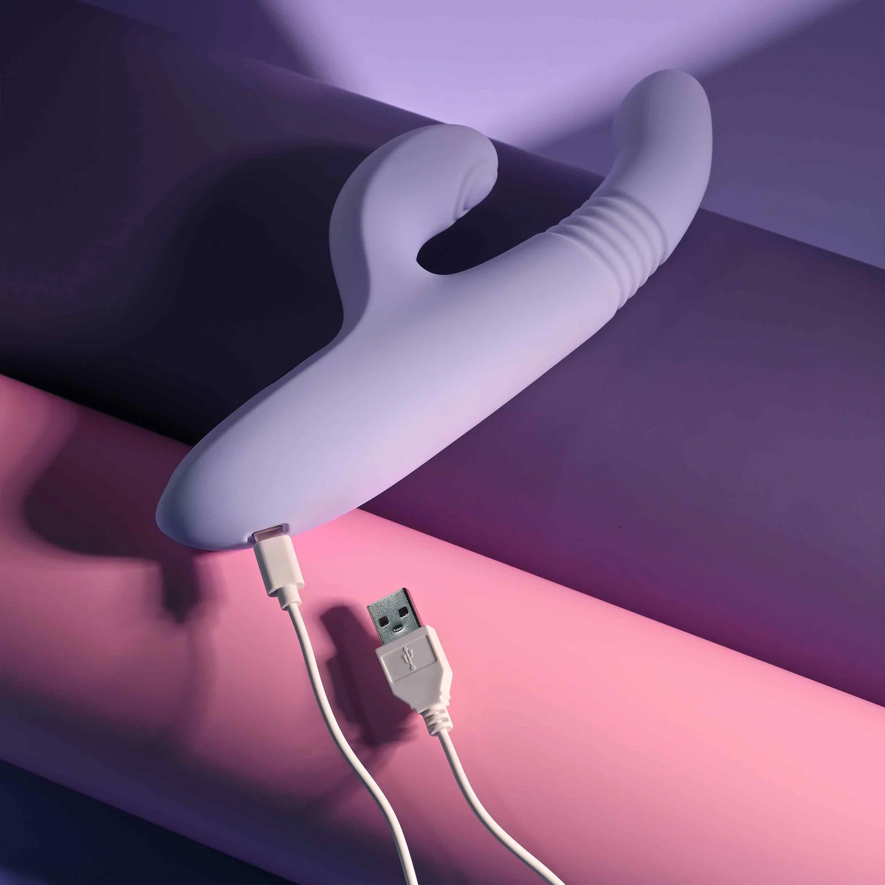 Pep Talk Rechargeable Silicone Rabbit Vibrator By Evolved Novelties - Image 14