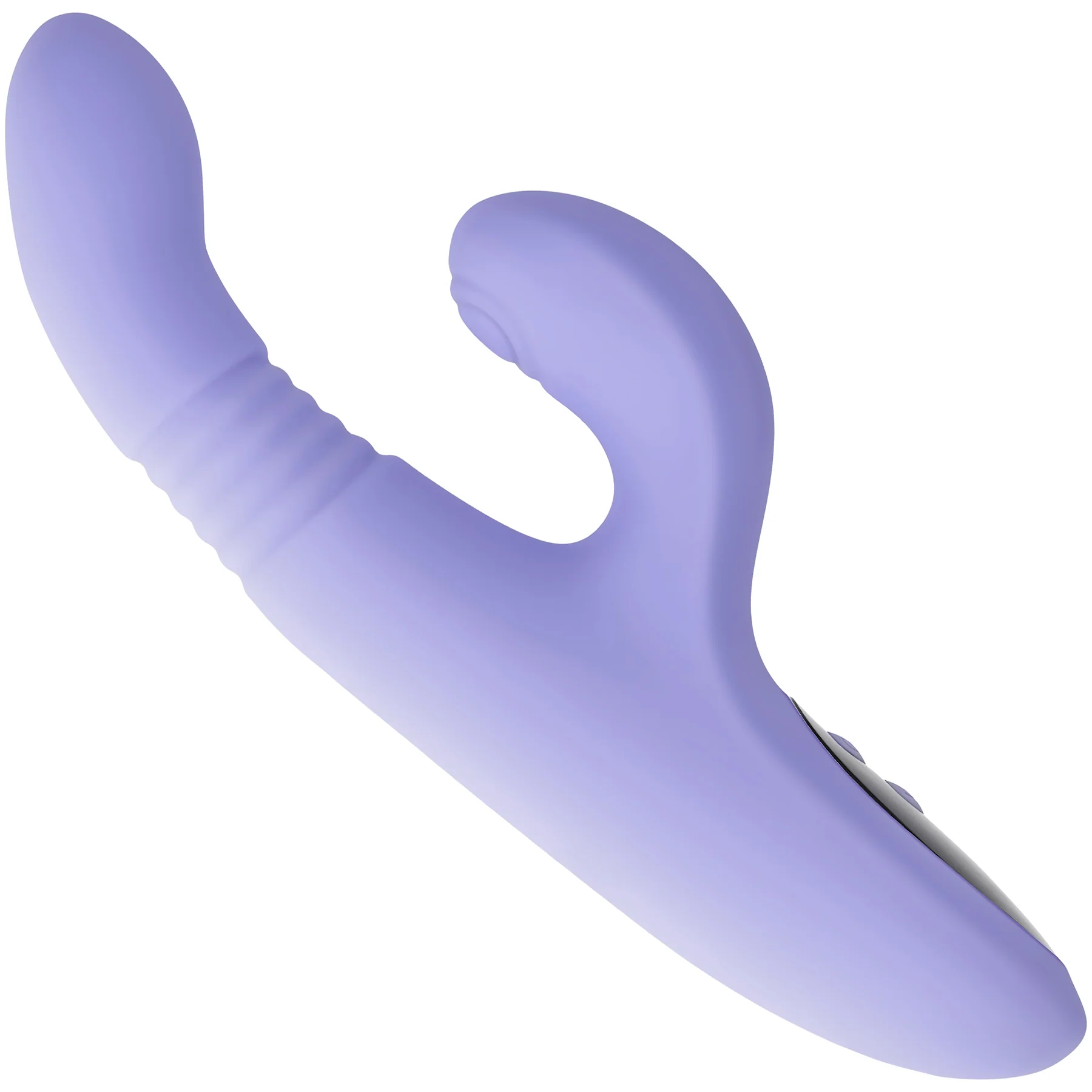 Pep Talk Rechargeable Silicone Rabbit Vibrator By Evolved Novelties - Image 3
