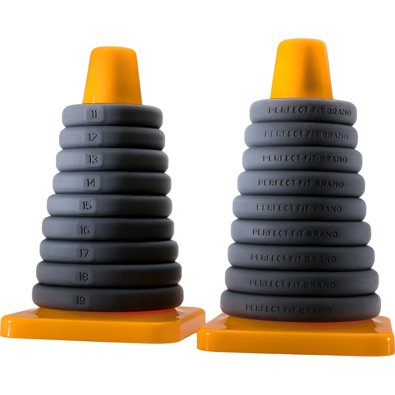 Perfect Fit Play Zone Kit With 9 Xact-Fit Cock Rings & Sturdy Storage Cone - Image 3