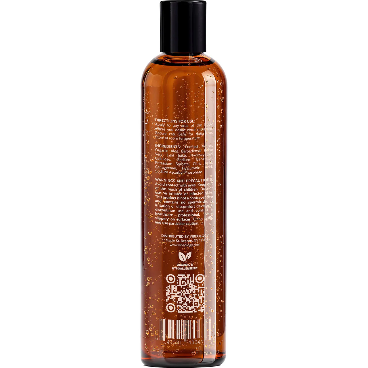 Perfect Pairings - 8 oz Pure Organic Lubricant & 1 oz Pulse Clitoral Stimulation Cream By Vibeology - Image 4