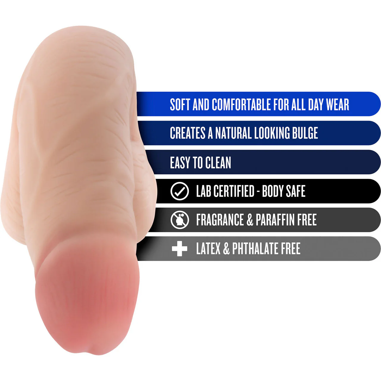Performance 5 Inch Packer By Blush - Vanilla - Image 4