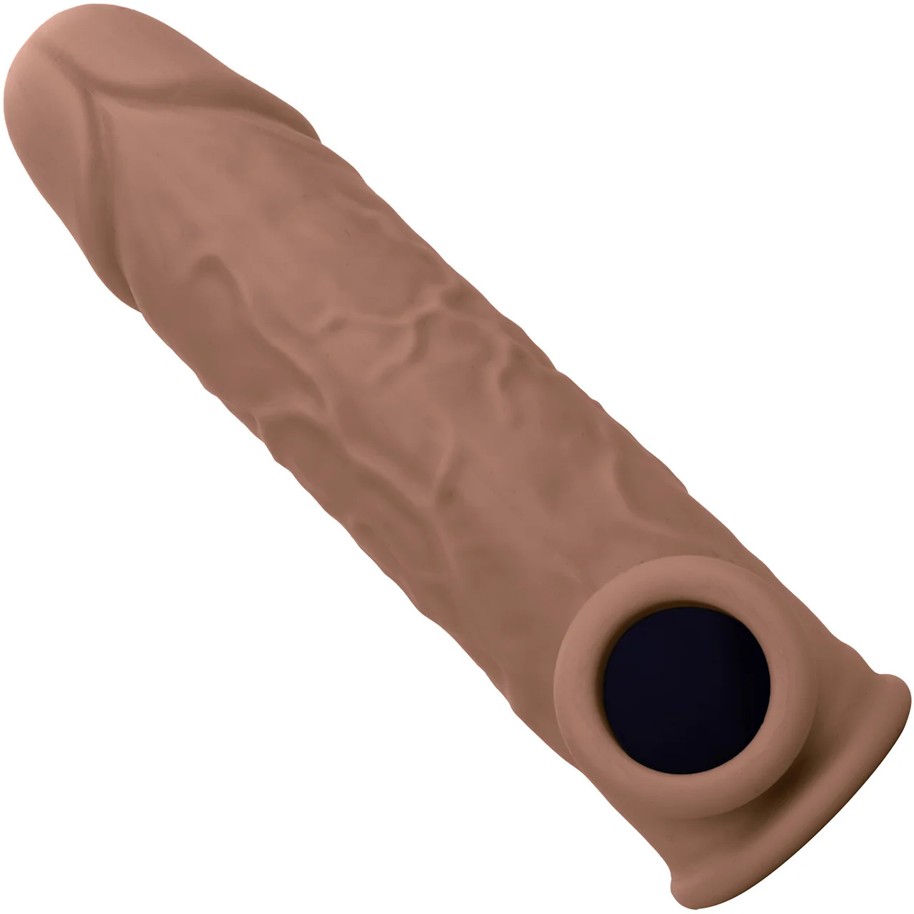 Performance Maxx Life-Like 7" Silicone Penis Extension By CalExotics - Chocolate - Image 6