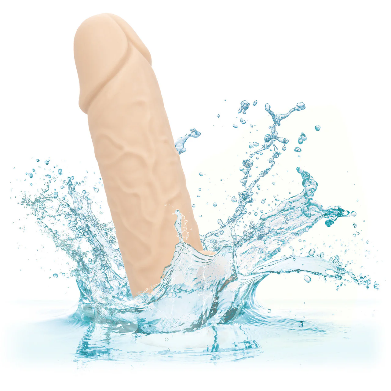 Performance Maxx Life-Like 7" Silicone Penis Extension By CalExotics - Vanilla - Image 9