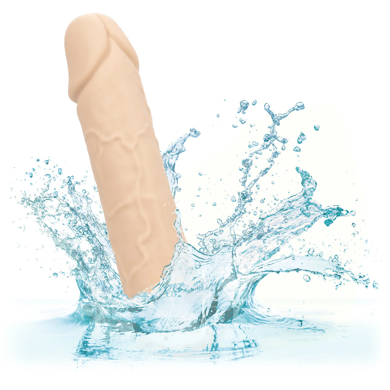 Performance Maxx Life-Like 8" Silicone Penis Extension By CalExotics - Vanilla - Image 9