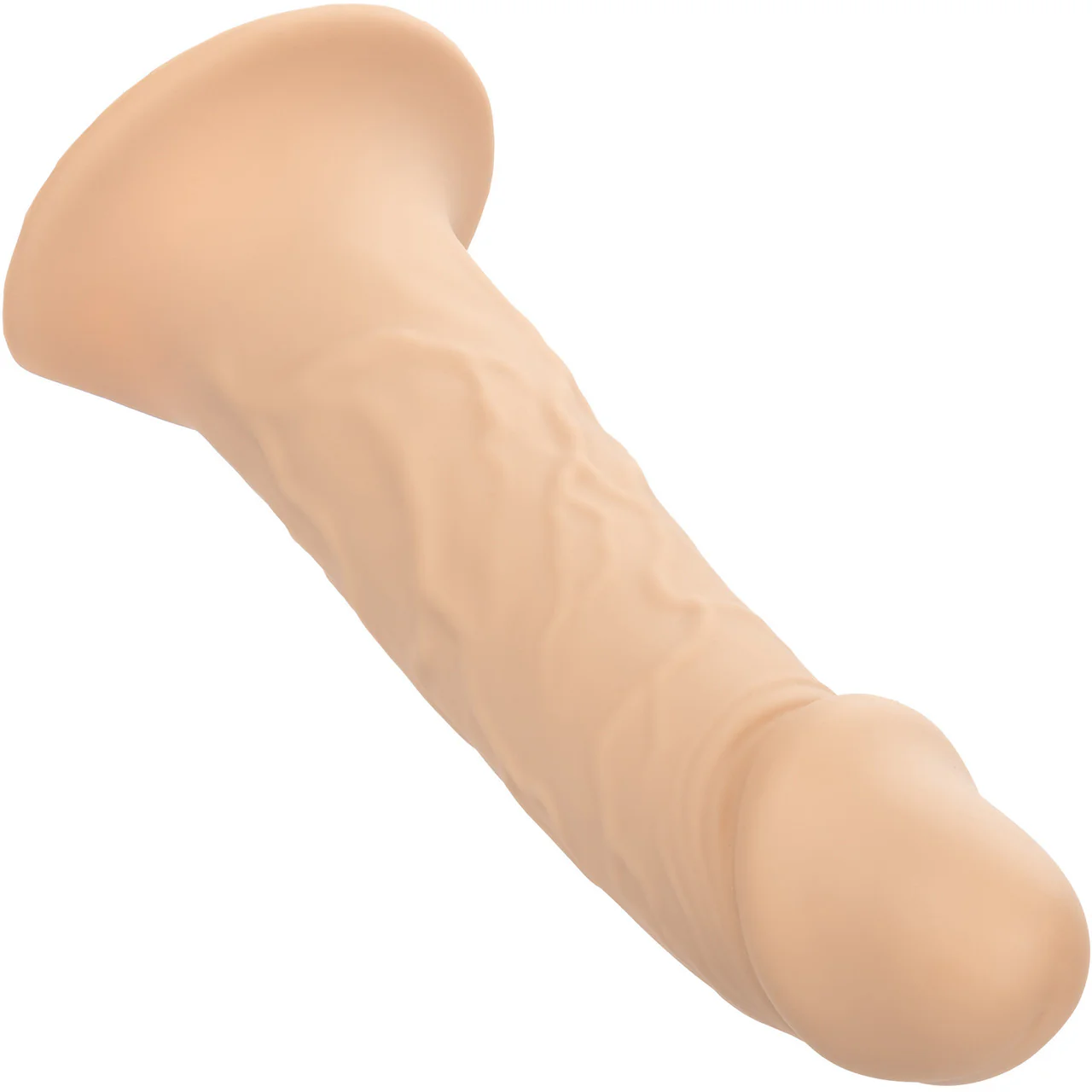 Performance Maxx Life-Like Silicone 7" Hollow Penis Extension With Harness By CalExotics - Vanilla - Image 10