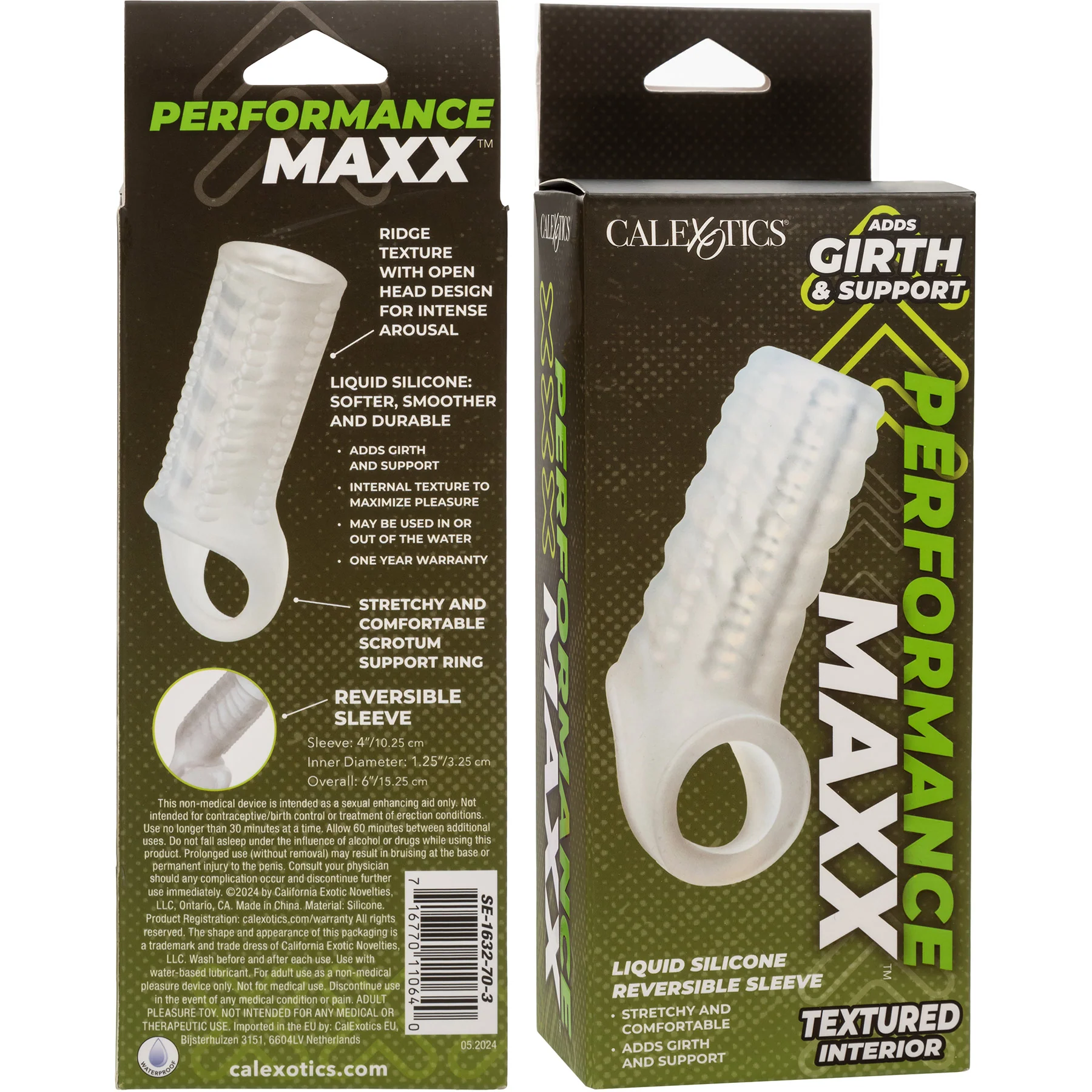 Performance Maxx™ Liquid Silicone Reversible Penis Sleeve By CalExotics - Image 10