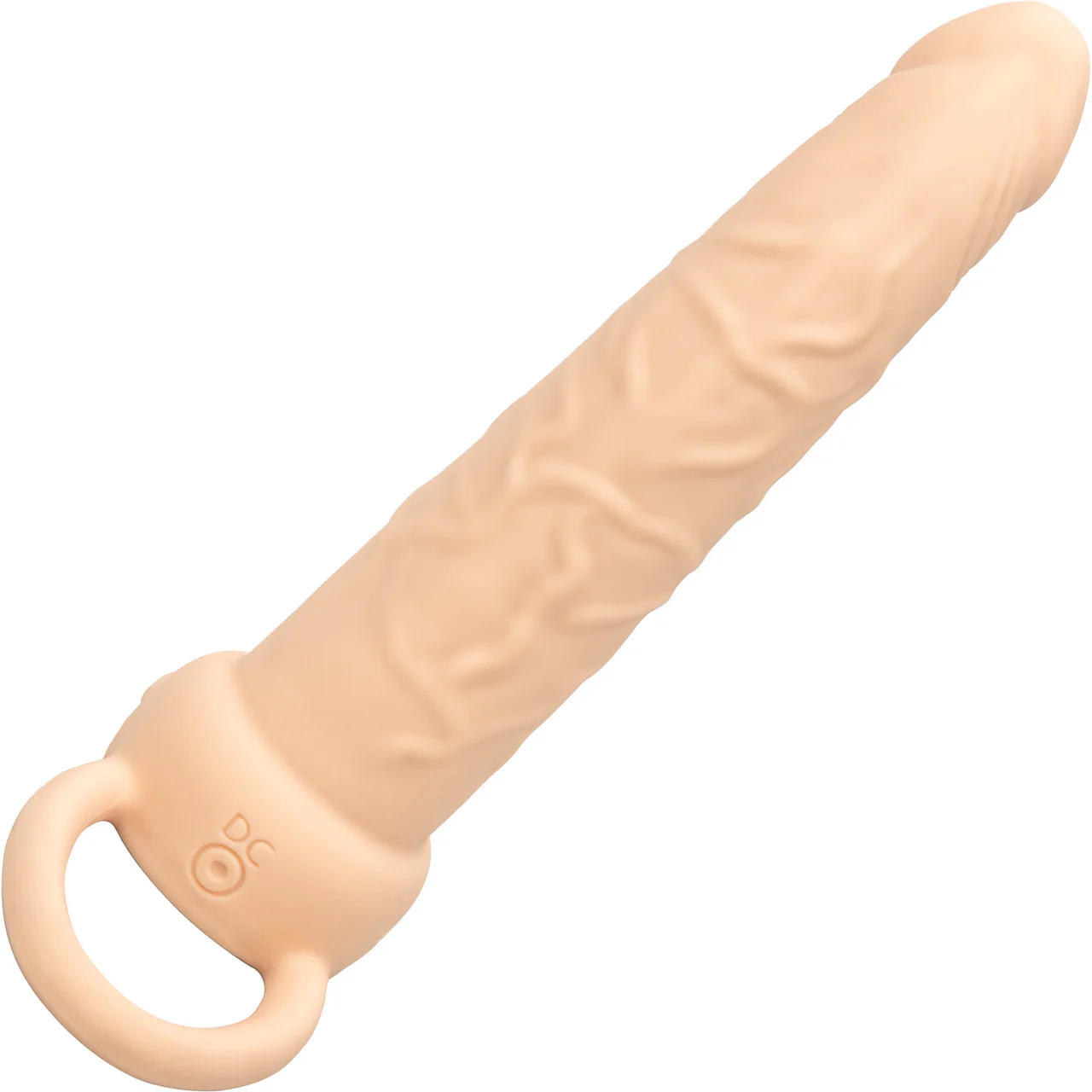 Performance Maxx Rechargeable Vibrating 5.5" Silicone Dual Penetrator - Vanilla - Image 4