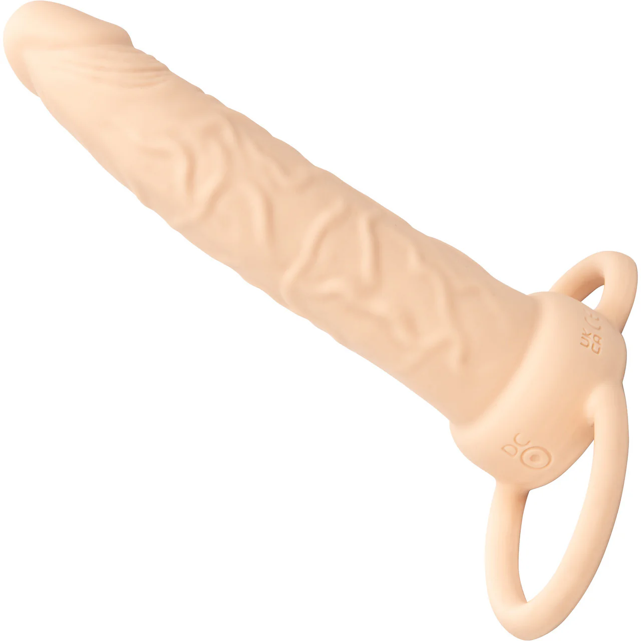 Performance Maxx Rechargeable Vibrating 5.5" Silicone Dual Penetrator - Vanilla - Image 5