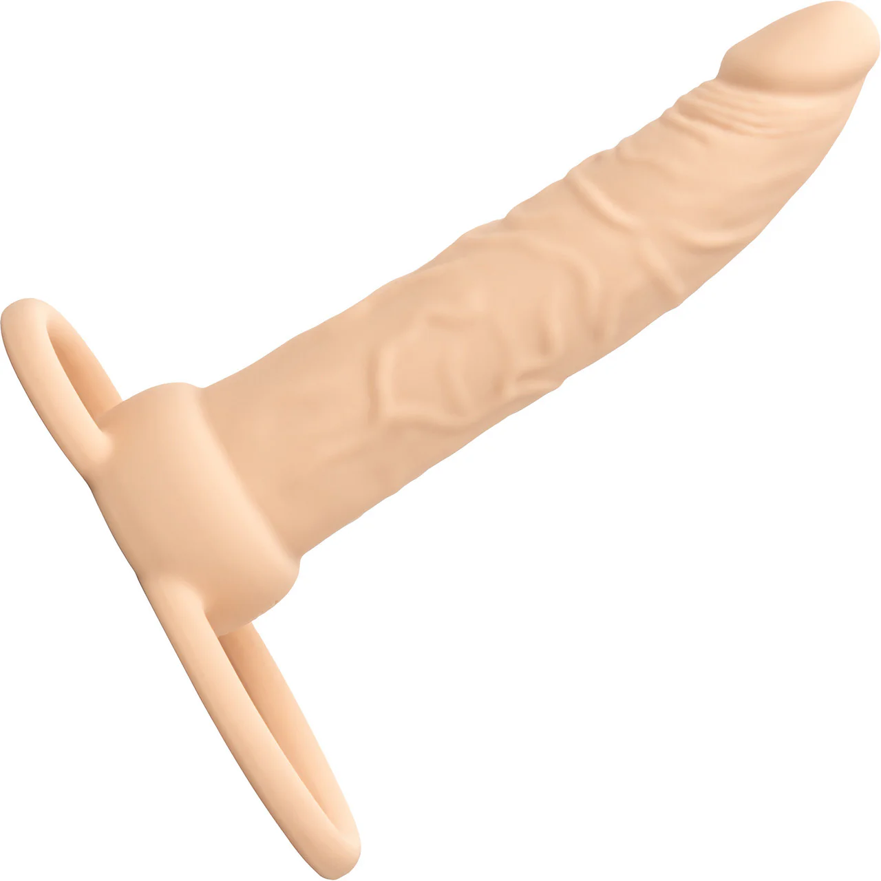 Performance Maxx Rechargeable Vibrating 5.5" Silicone Dual Penetrator - Vanilla - Image 6
