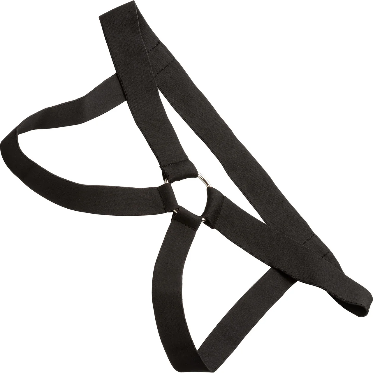 Performance Maxx Silicone 6.25" Hollow Penis Extension With Harness By CalExotics - Chocolate - Image 7