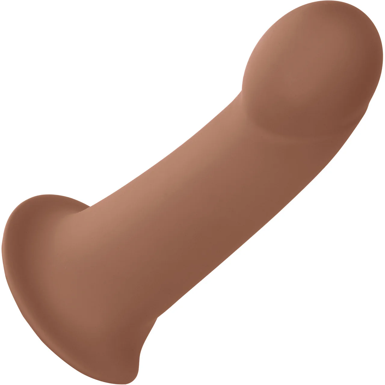 Performance Maxx Silicone 6.25" Hollow Penis Extension With Harness By CalExotics - Chocolate - Image 8