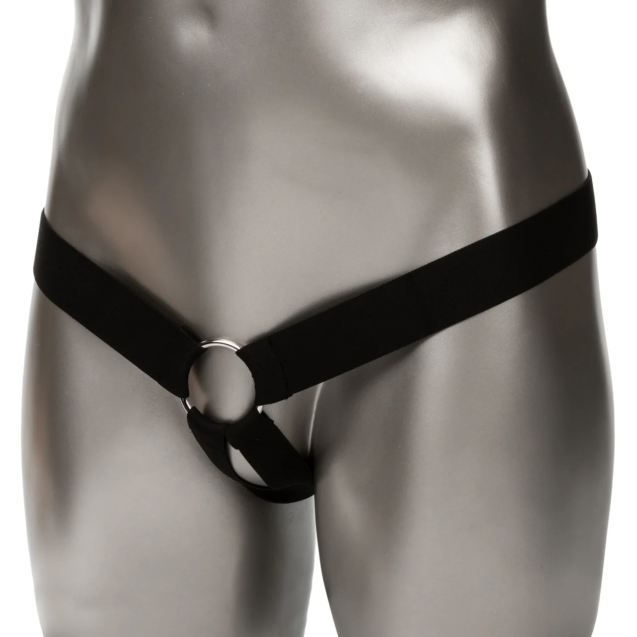 Performance Maxx Silicone 6.25" Hollow Penis Extension With Harness By CalExotics - Vanilla - Image 4