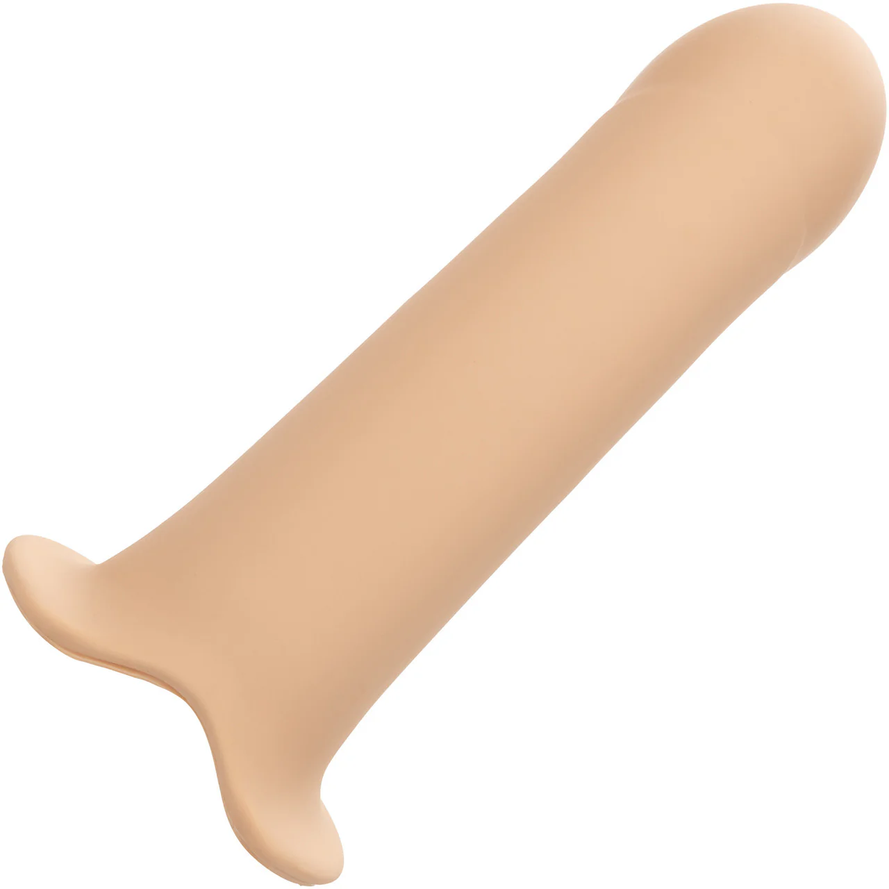 Performance Maxx Silicone 6.25" Hollow Penis Extension With Harness By CalExotics - Vanilla - Image 5