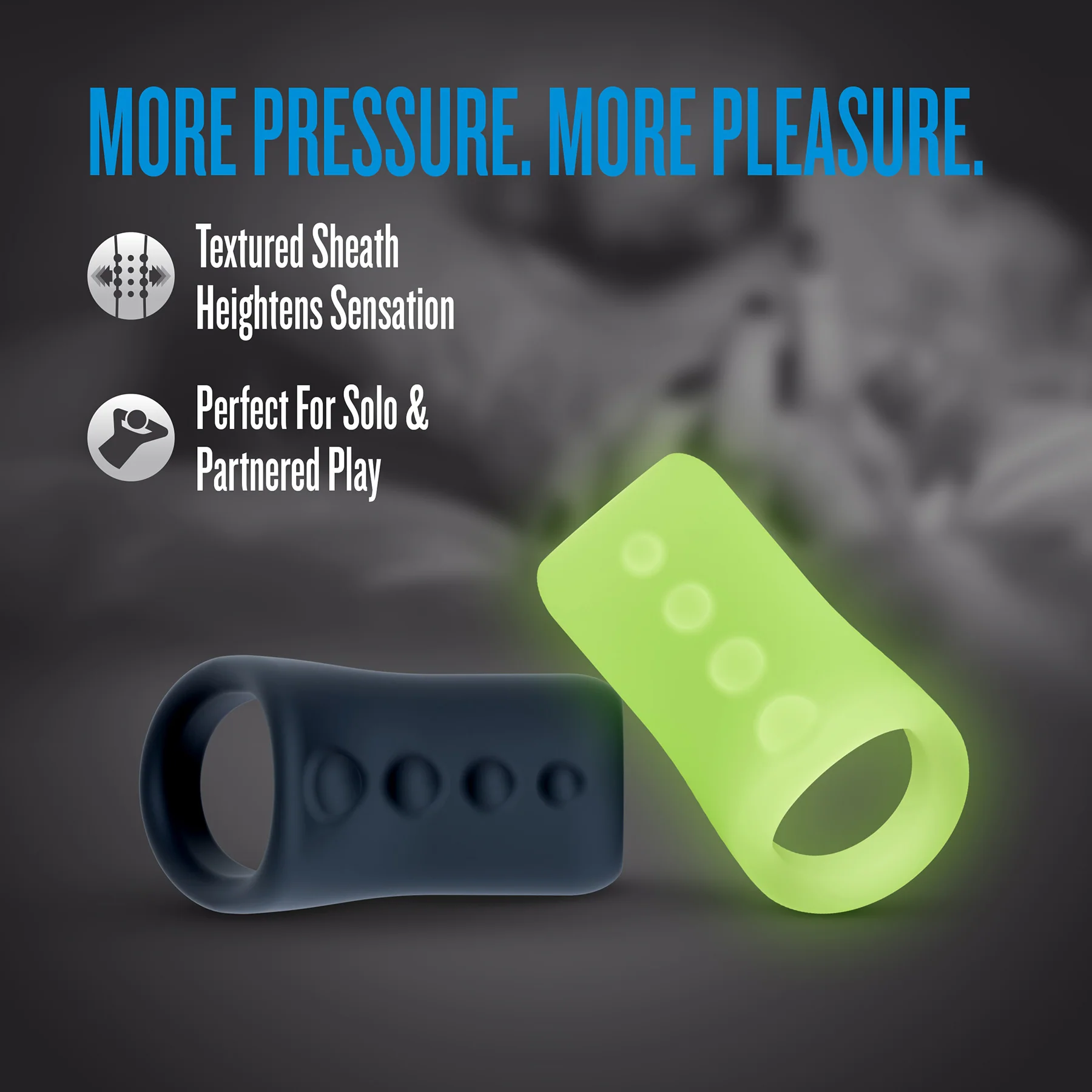 Performance Plus Launch Silicone Cock & Ball Strap By Blush - Image 2