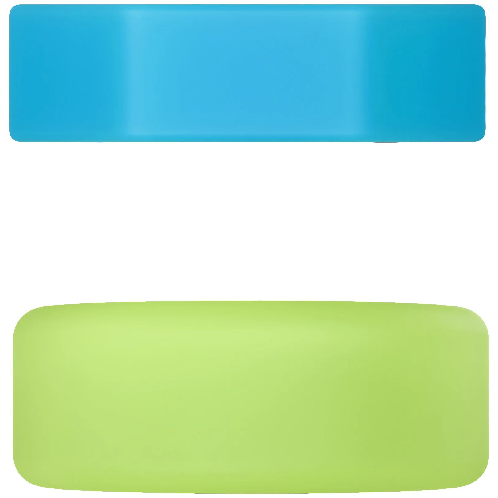 Performance Plus Flash Silicone Glow-in-the-Dark 2 Piece Cock Ring Set By Blush - Image 9