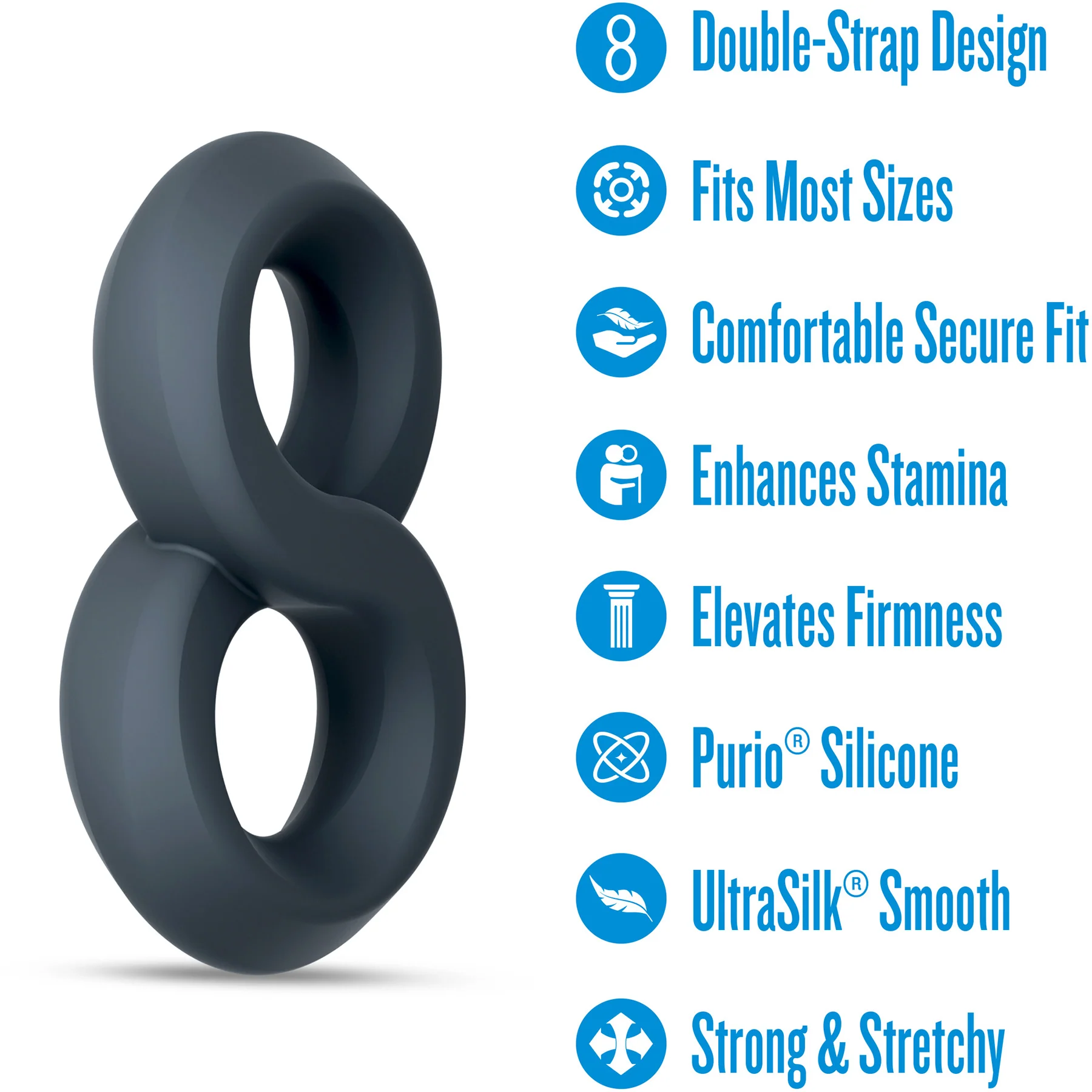 Performance Plus Launch Silicone Cock & Ball Strap By Blush - Image 11