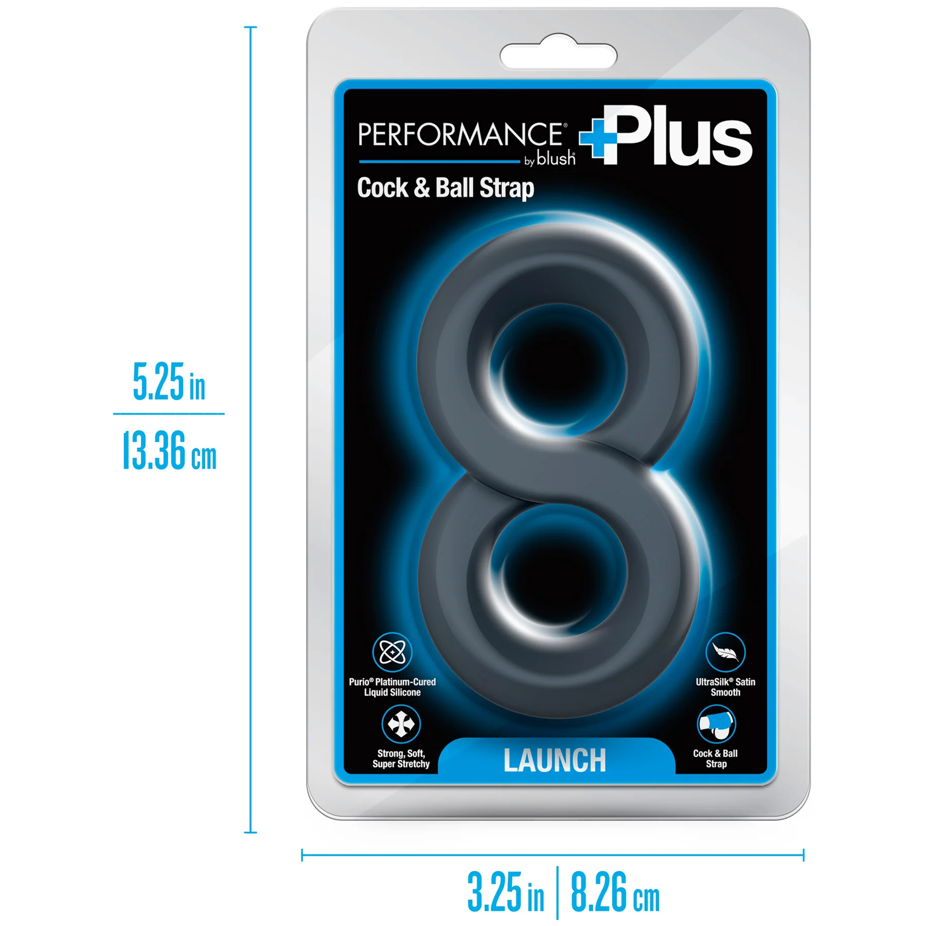 Performance Plus Launch Silicone Cock & Ball Strap By Blush - Image 13