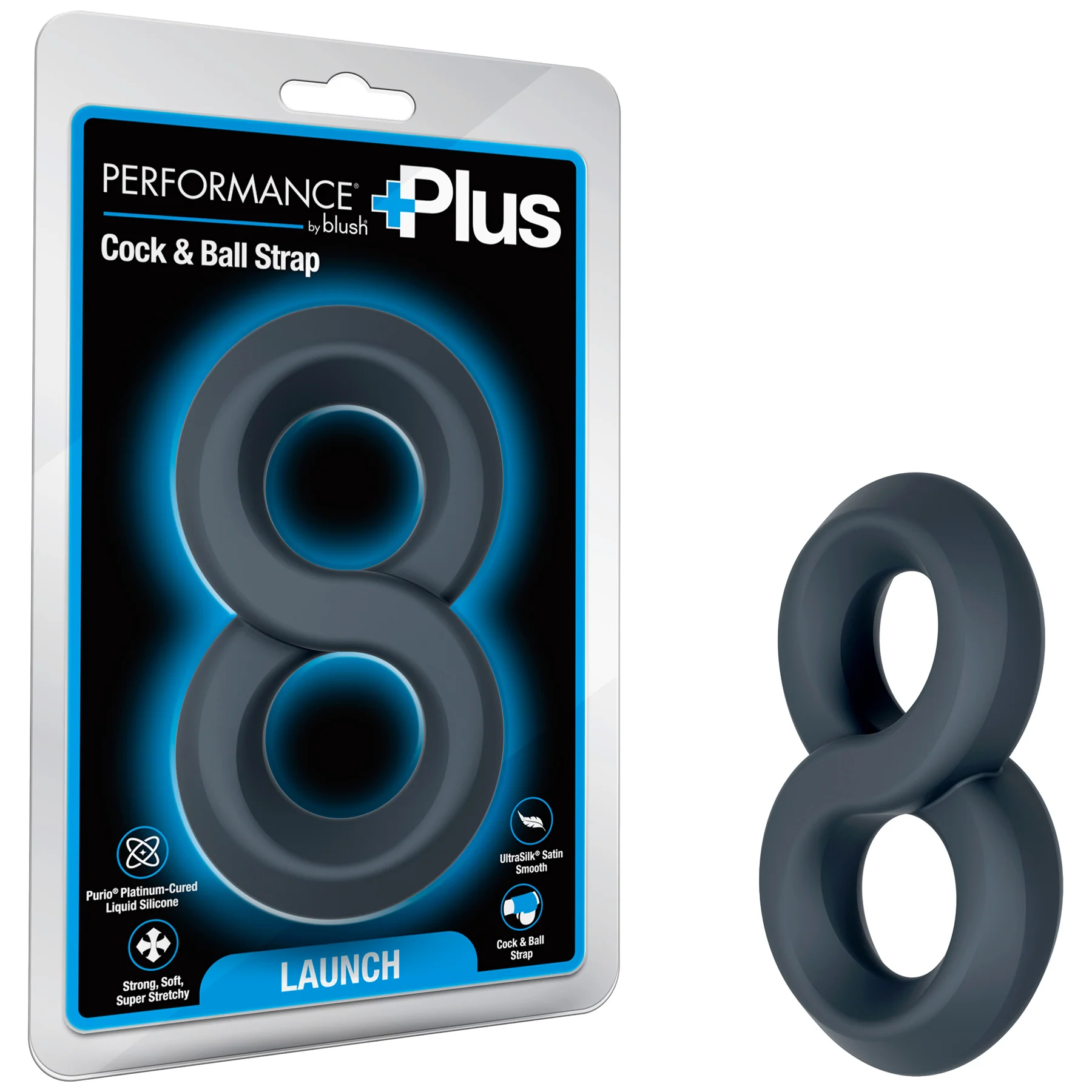 Performance Plus Launch Silicone Cock & Ball Strap By Blush - Image 14