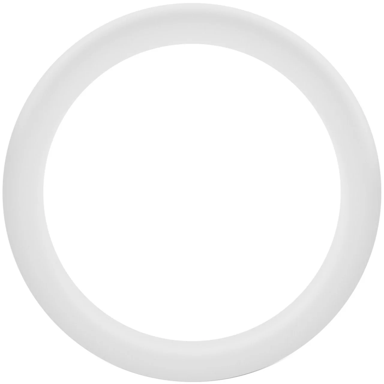 Performance Silicone Glo Pro Cock Ring By Blush Novelties - White Glow - Image 2