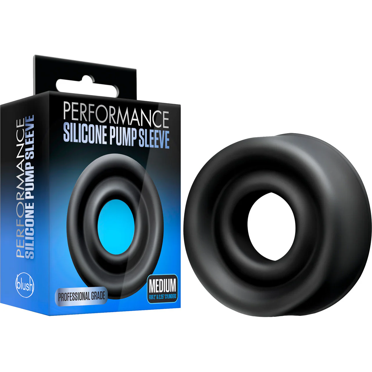Performance Silicone Pump Sleeve Medium By Blush - For 2" & 2.5" Cylinders - Image 4