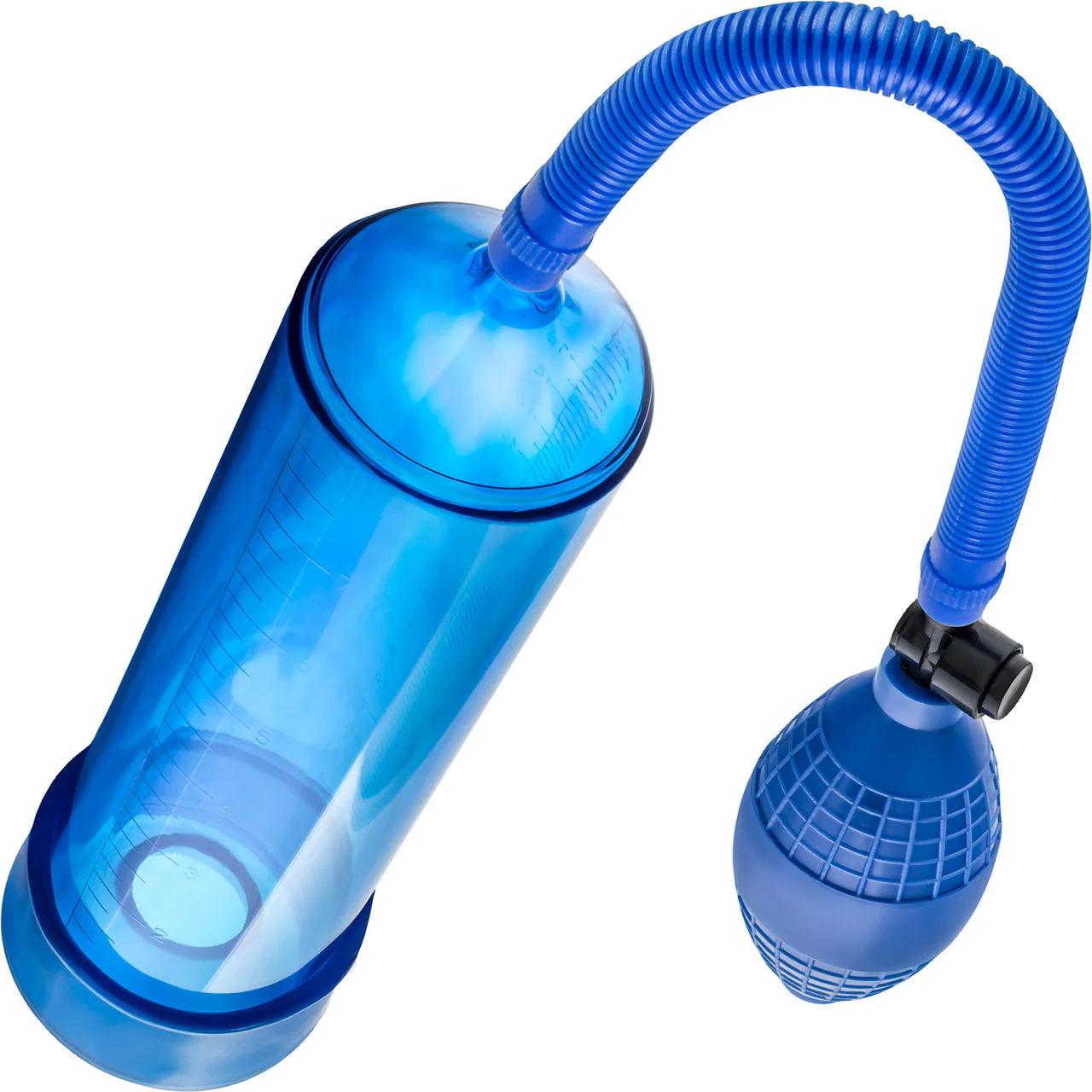 Performance VX101 Enhancement Penis Pump By Blush - Blue - Image 3