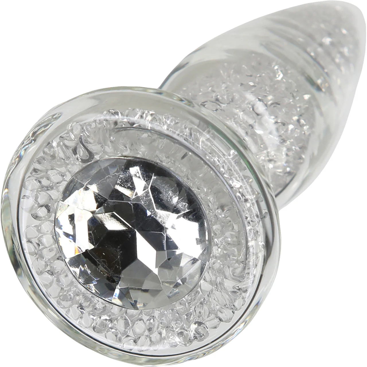 Pillow Talk Fancy Glass Anal Plug - Image 2