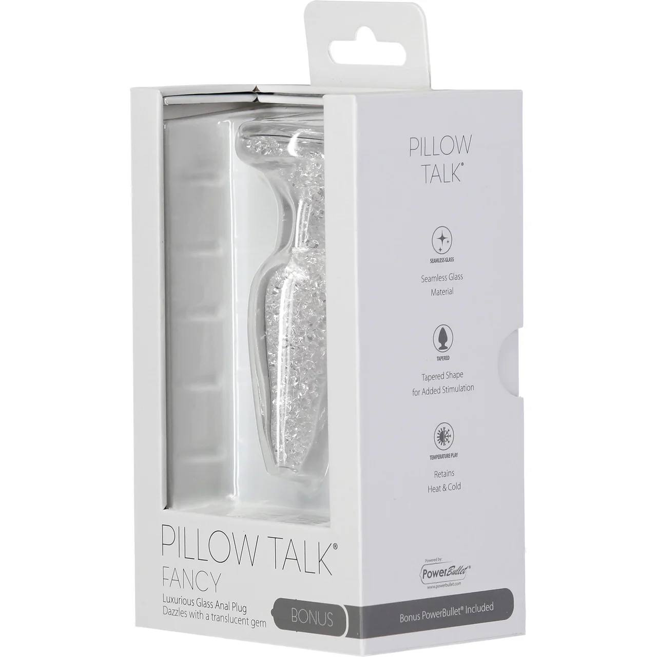 Pillow Talk Fancy Glass Anal Plug - Image 7