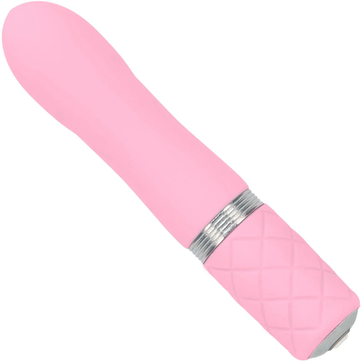 Pillow Talk Flirty Silicone Waterproof Rechargeable Mini Vibrator - Pink - Image 3