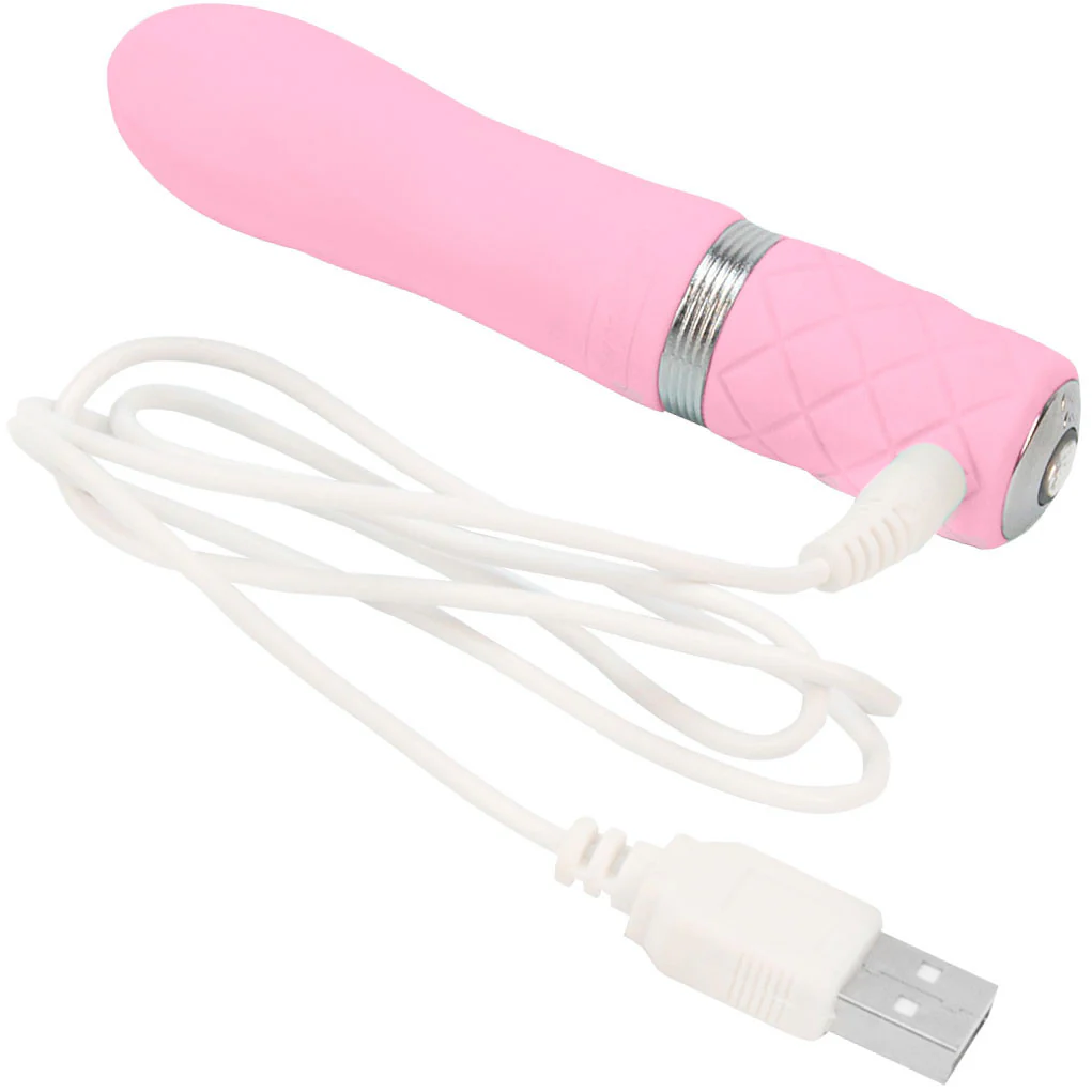 Pillow Talk Flirty Silicone Waterproof Rechargeable Mini Vibrator - Pink - Image 6