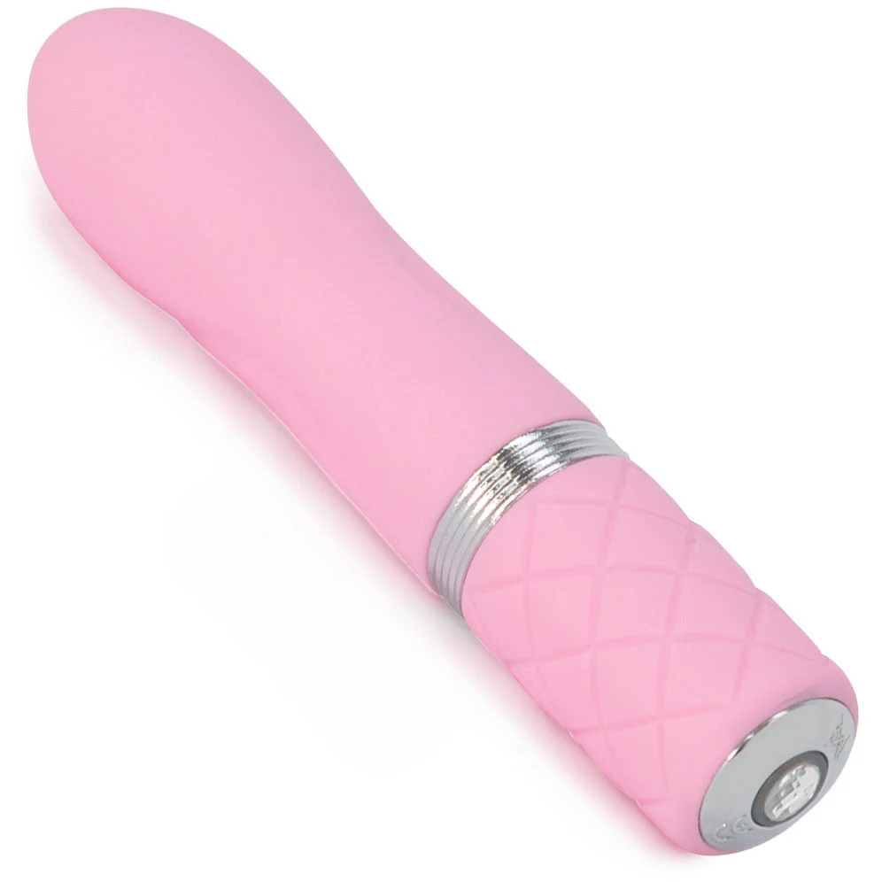 Pillow Talk Flirty Silicone Waterproof Rechargeable Mini Vibrator - Pink - Image 7
