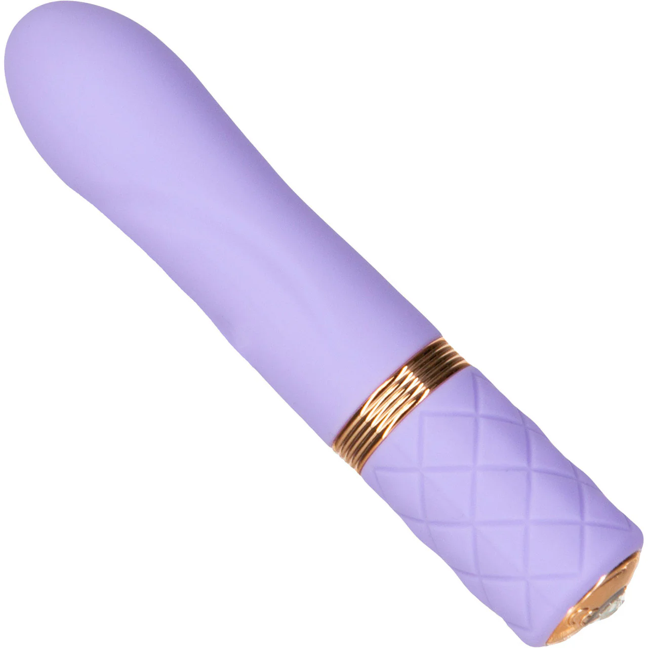 Pillow Talk Flirty Special Edition Silicone Mini Vibrator - Purple & Rose Gold - Image 3