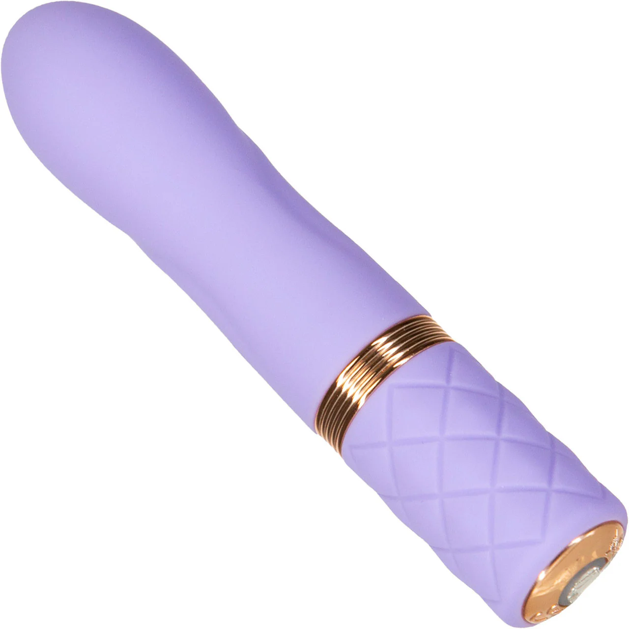 Pillow Talk Flirty Special Edition Silicone Mini Vibrator - Purple & Rose Gold - Image 5