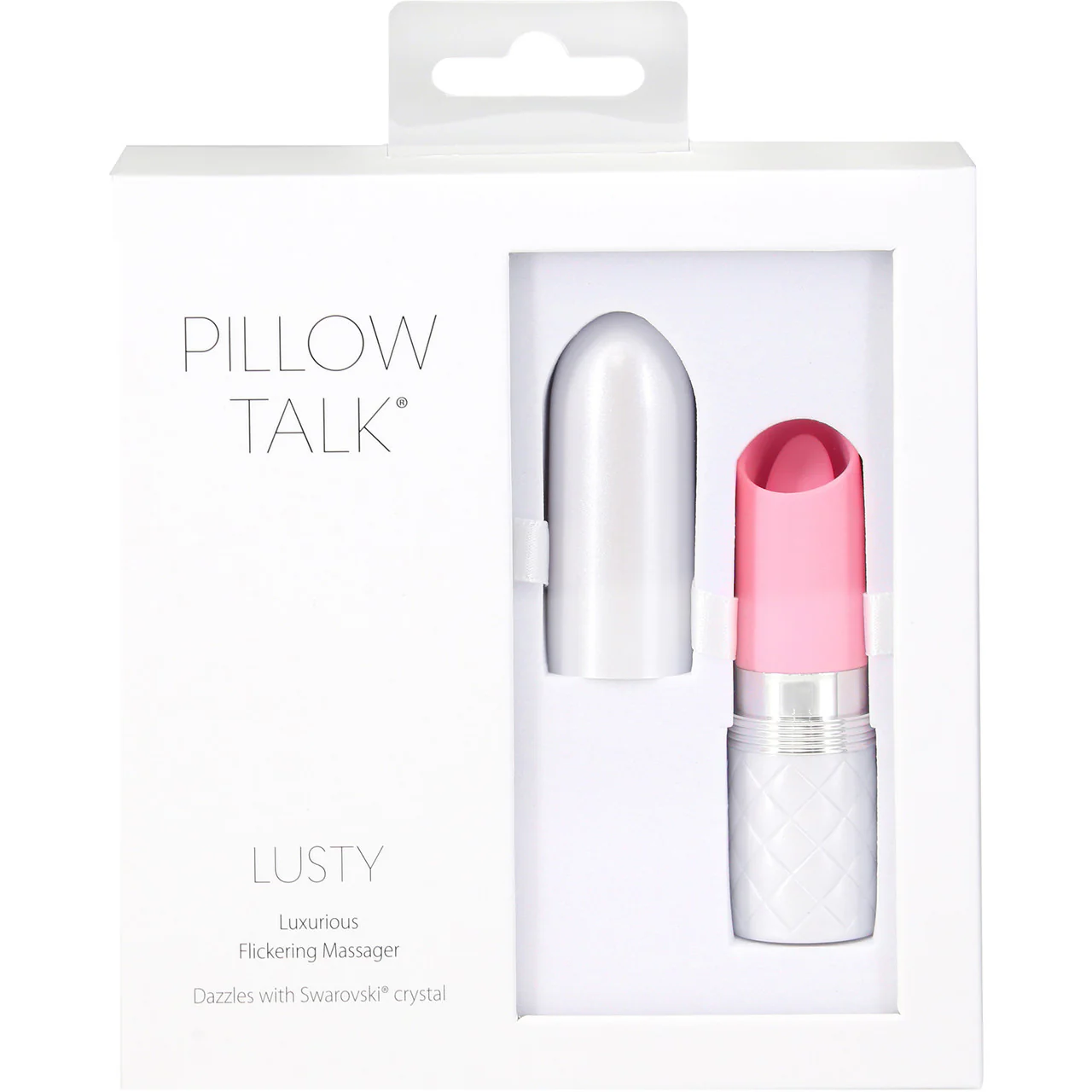 Pillow Talk Lusty Luxurious Rechargeable Silicone Flickering Massager - Pink - Image 8