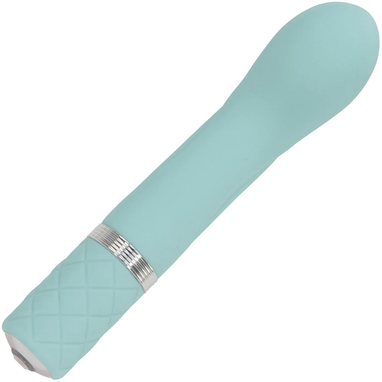 Pillow Talk Racy Silicone Rechargeable G-Spot Vibrator - Teal - Image 3
