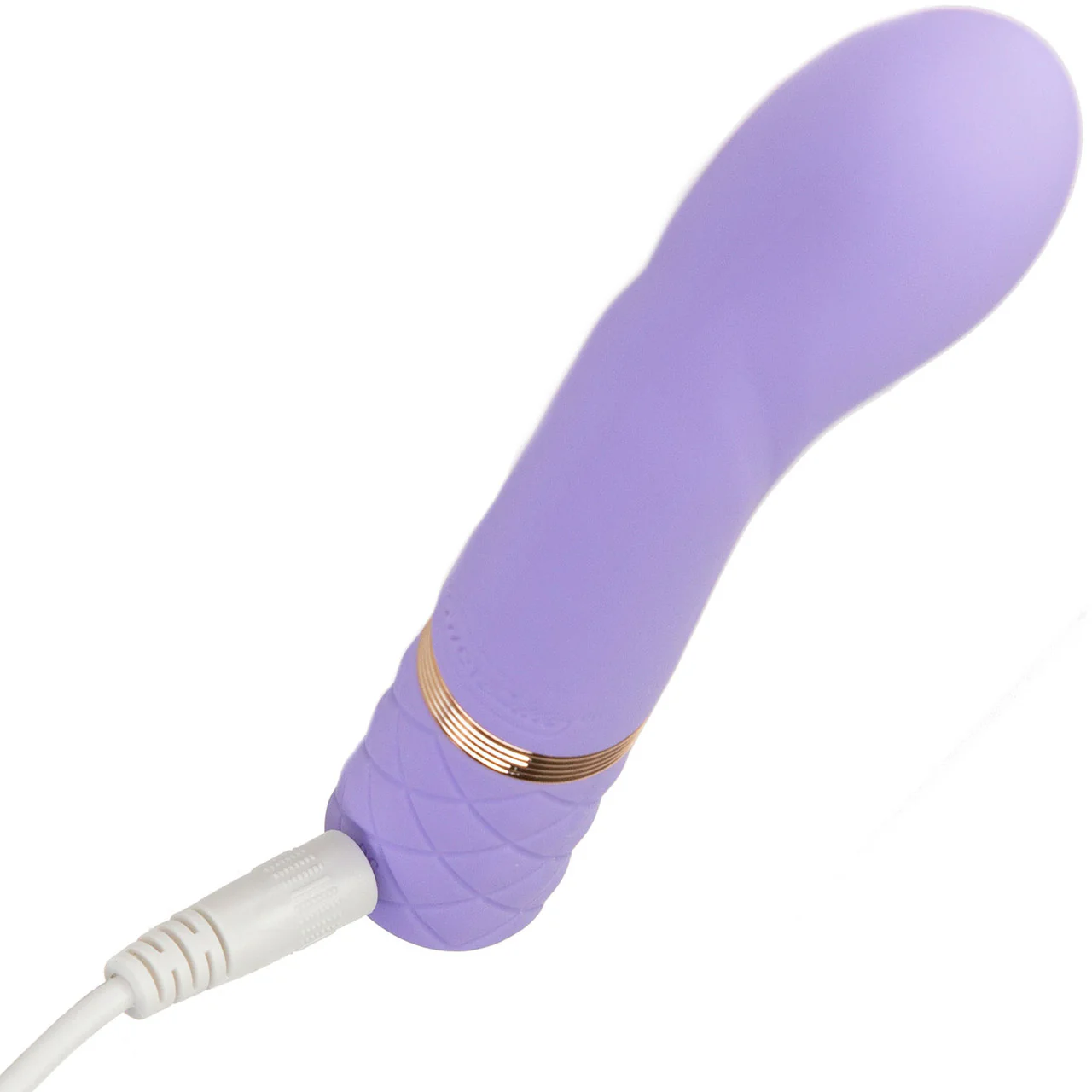 Pillow Talk Racy Special Edition Silicone G-Spot Vibrator - Purple & Rose Gold - Image 3