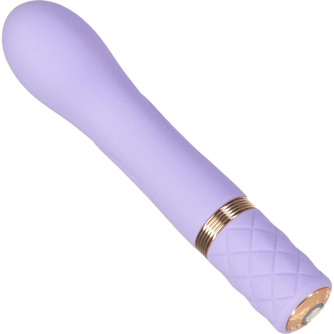 Pillow Talk Sassy Special Edition Silicone G-Spot Vibrator - Purple & Rose Gold - Image 5