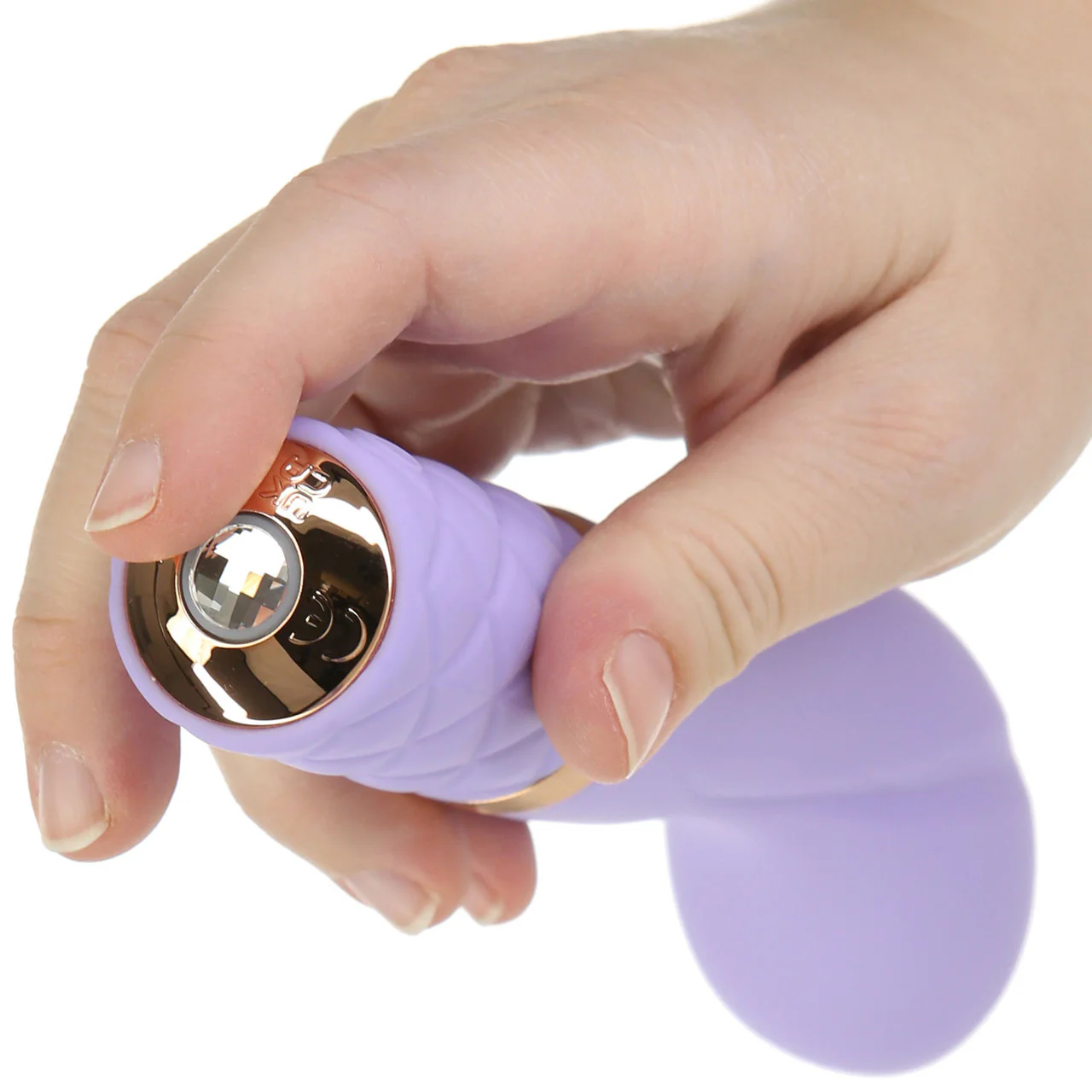 Pillow Talk Sassy Special Edition Silicone G-Spot Vibrator - Purple & Rose Gold - Image 8