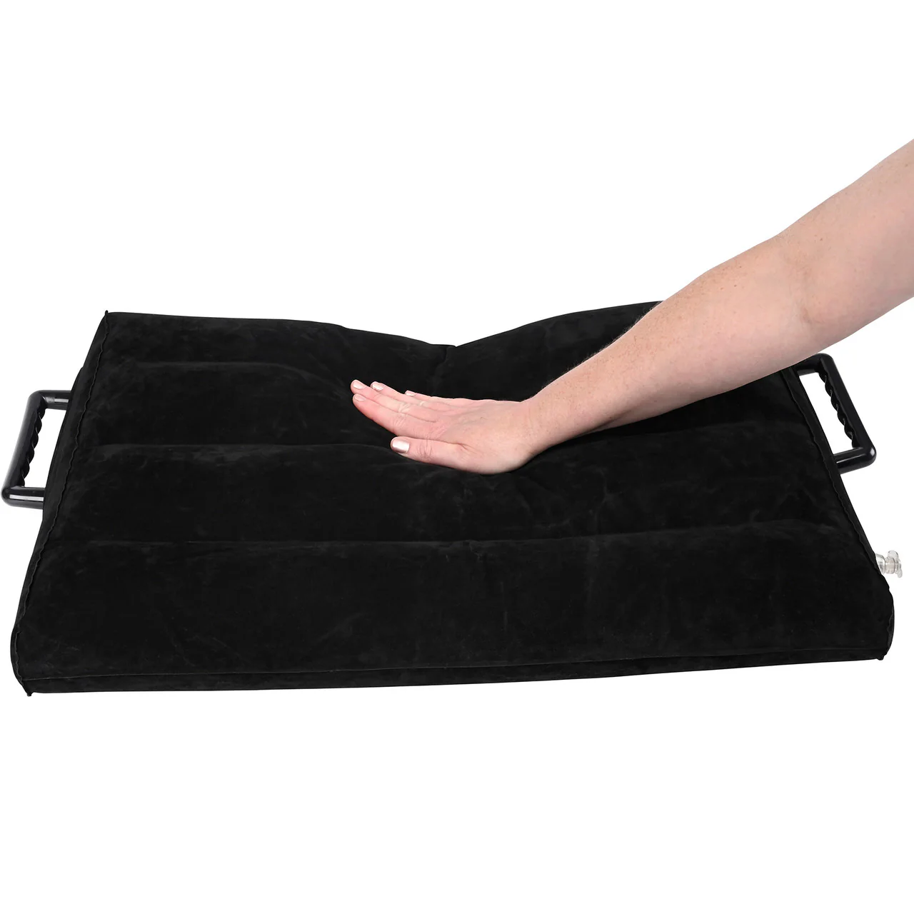 Pivot Inflatable Positioner Sex Pillow With Handles By Sportsheets - Black - Image 13