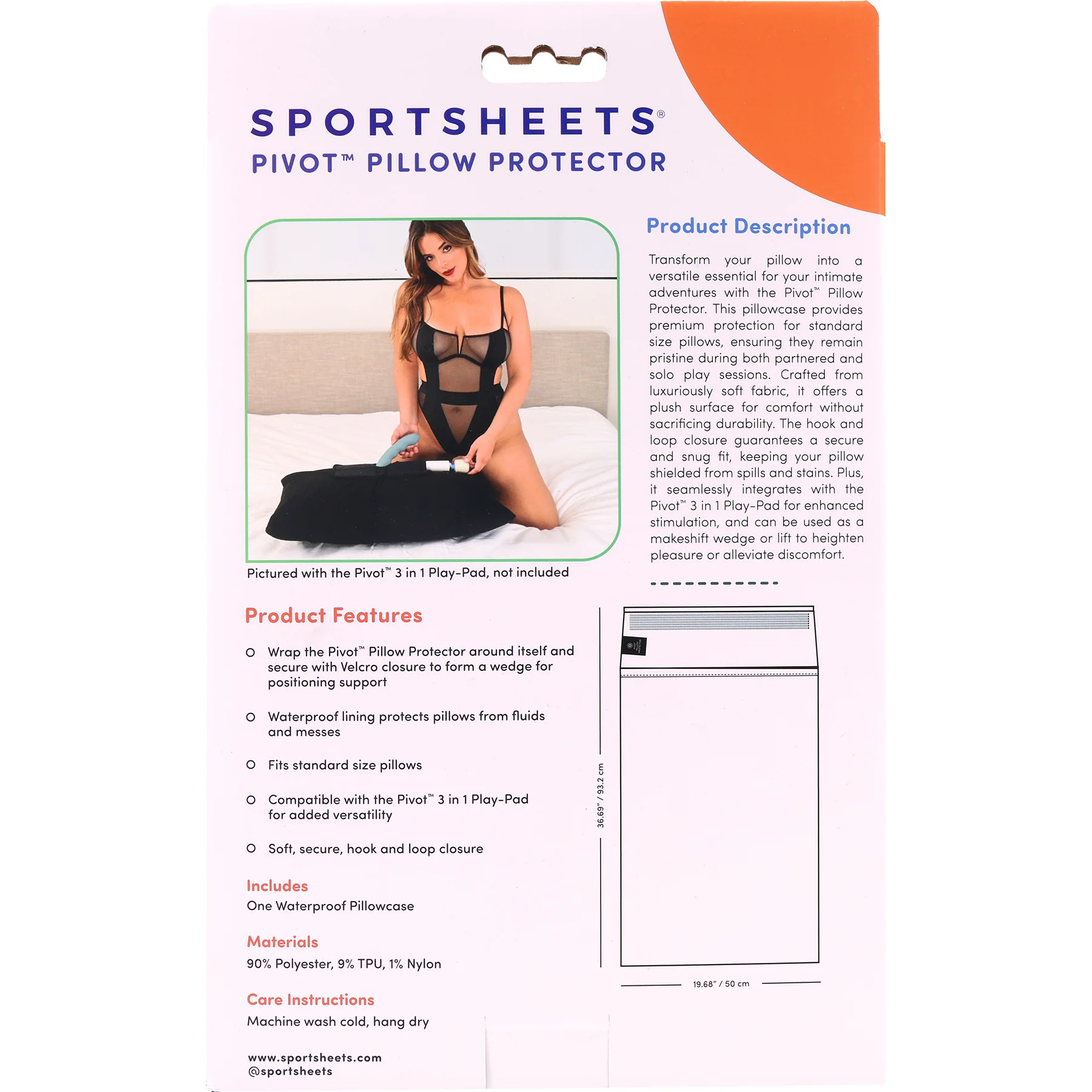 Pivot Pillow Protector By Sportsheets - Image 36