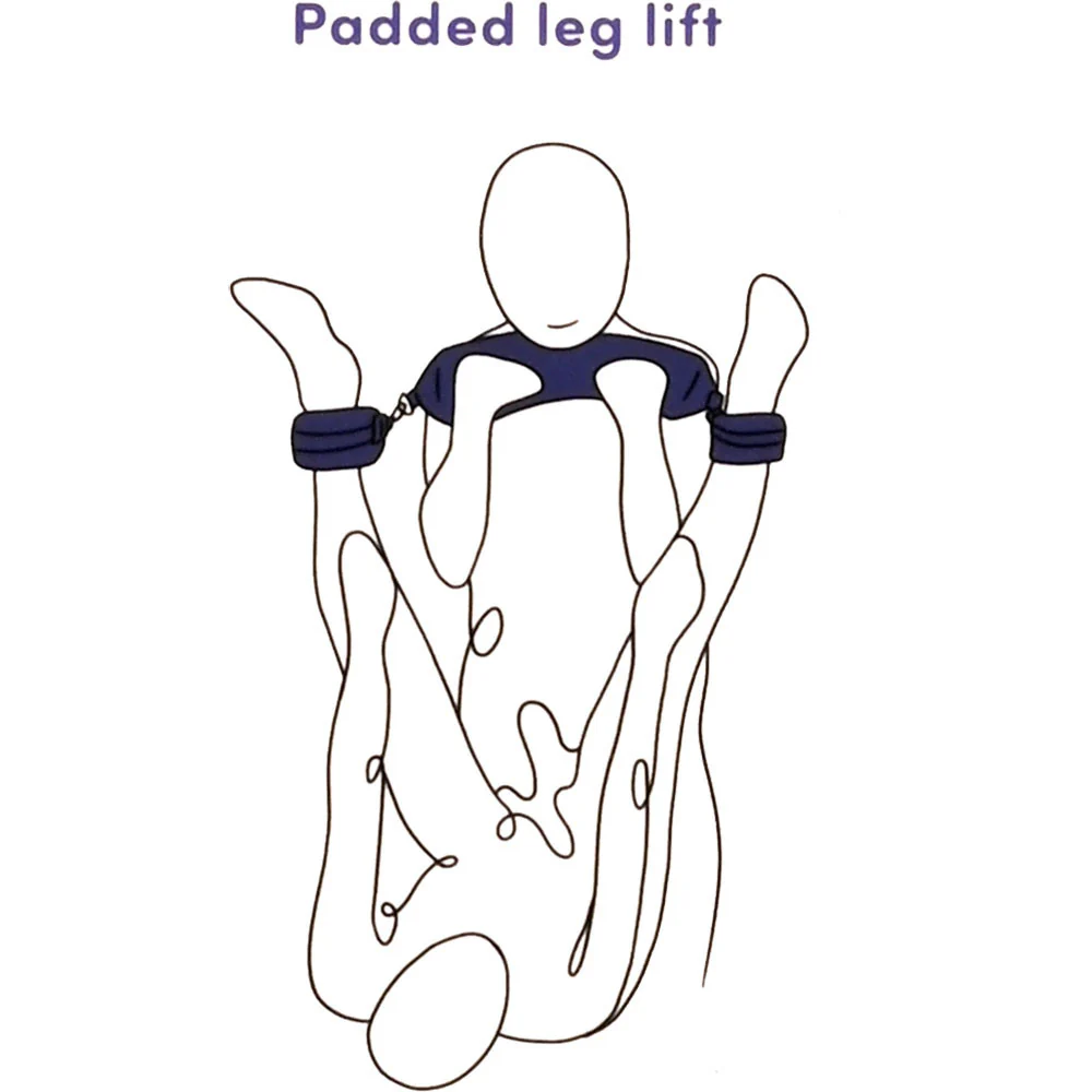 Pivot Positioning Bar With Cuffs By Sportsheets - Image 4