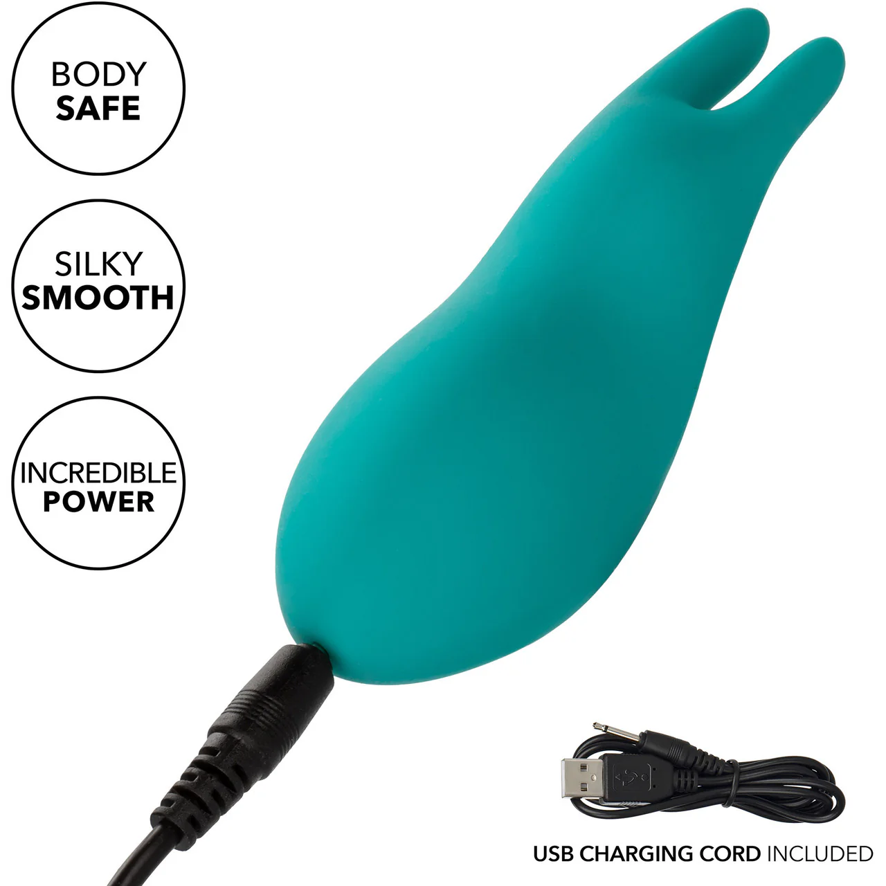 Pixies Bunny Rechargeable Silicone Finger Vibrator By CalExotics - Image 8