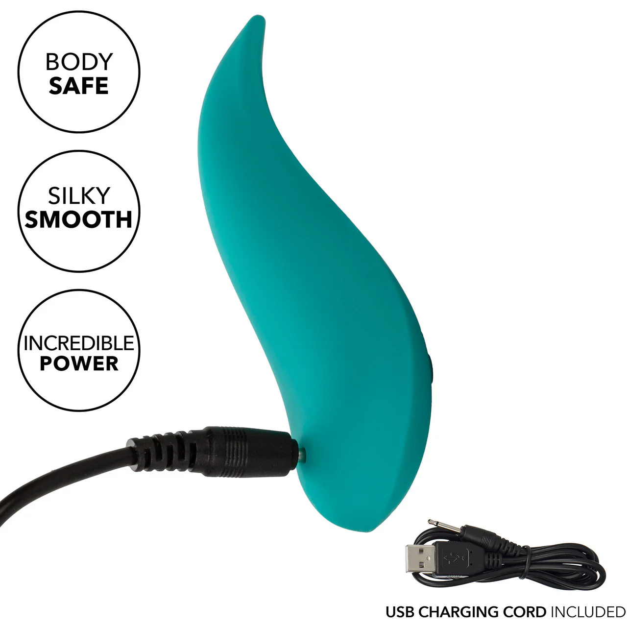 Pixies Glider Rechargeable Silicone Finger Vibrator By CalExotics - Image 8