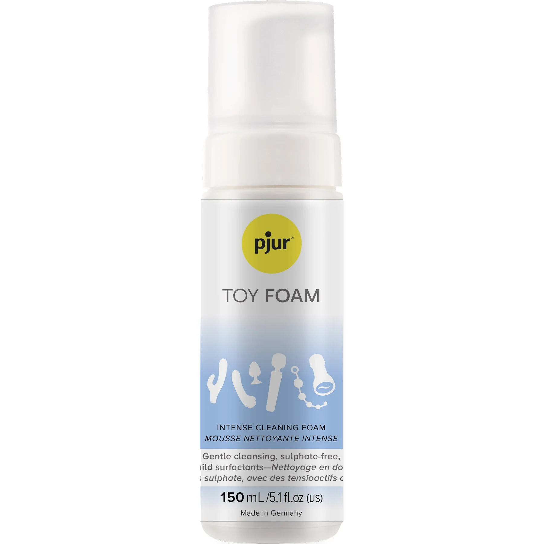 pjur® TOY FOAM Intense Cleaning Foam 5.1 fl oz / 150mL