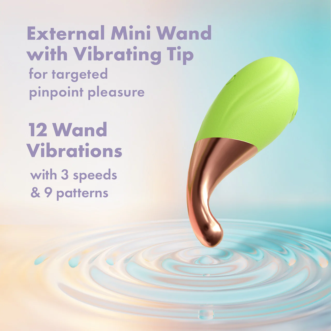 Play With Me Blooming Bliss Mini Pinpoint Wand & Egg Vibrators With Charging Case & Remote By Blush - Image 4