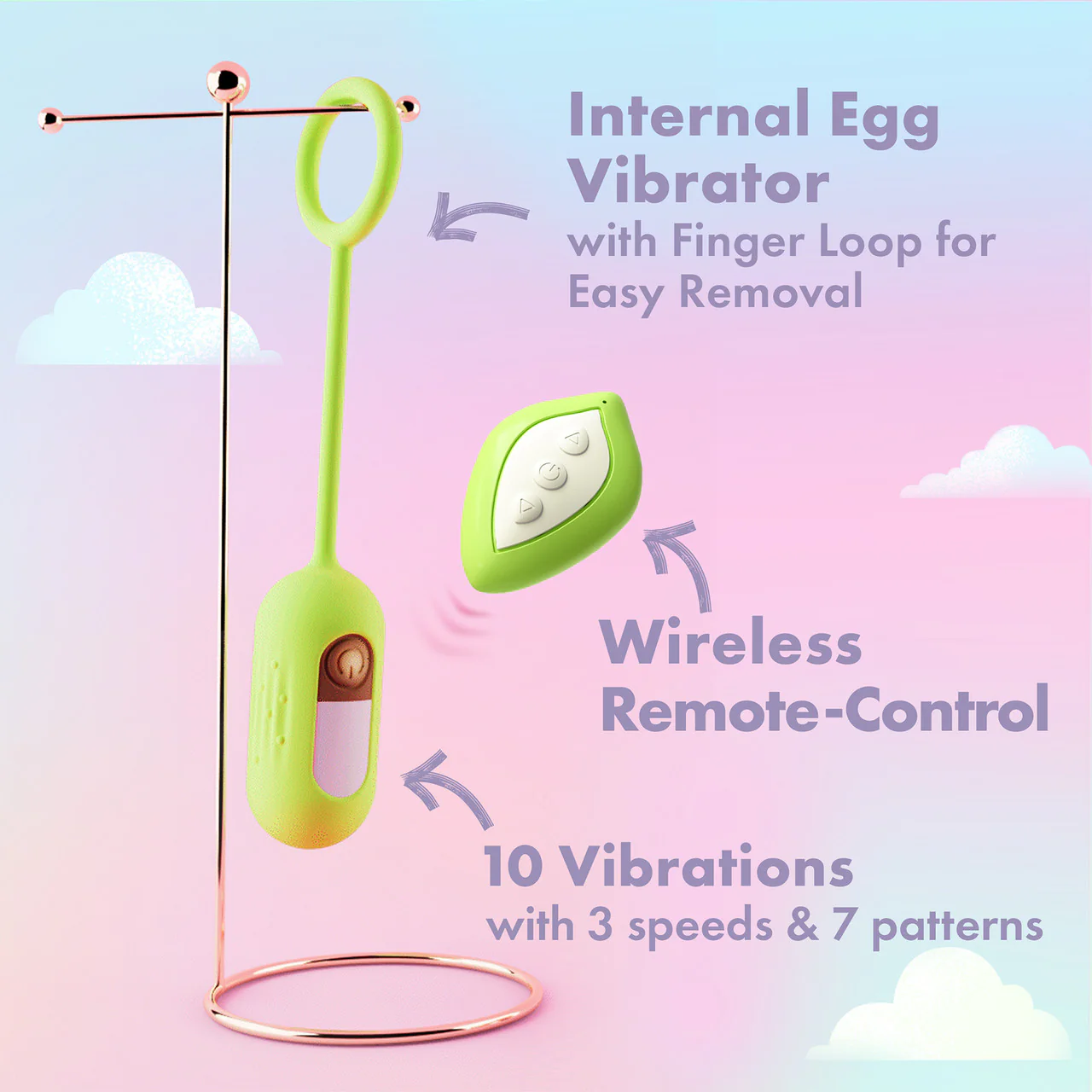 Play With Me Blooming Bliss Mini Pinpoint Wand & Egg Vibrators With Charging Case & Remote By Blush - Image 5