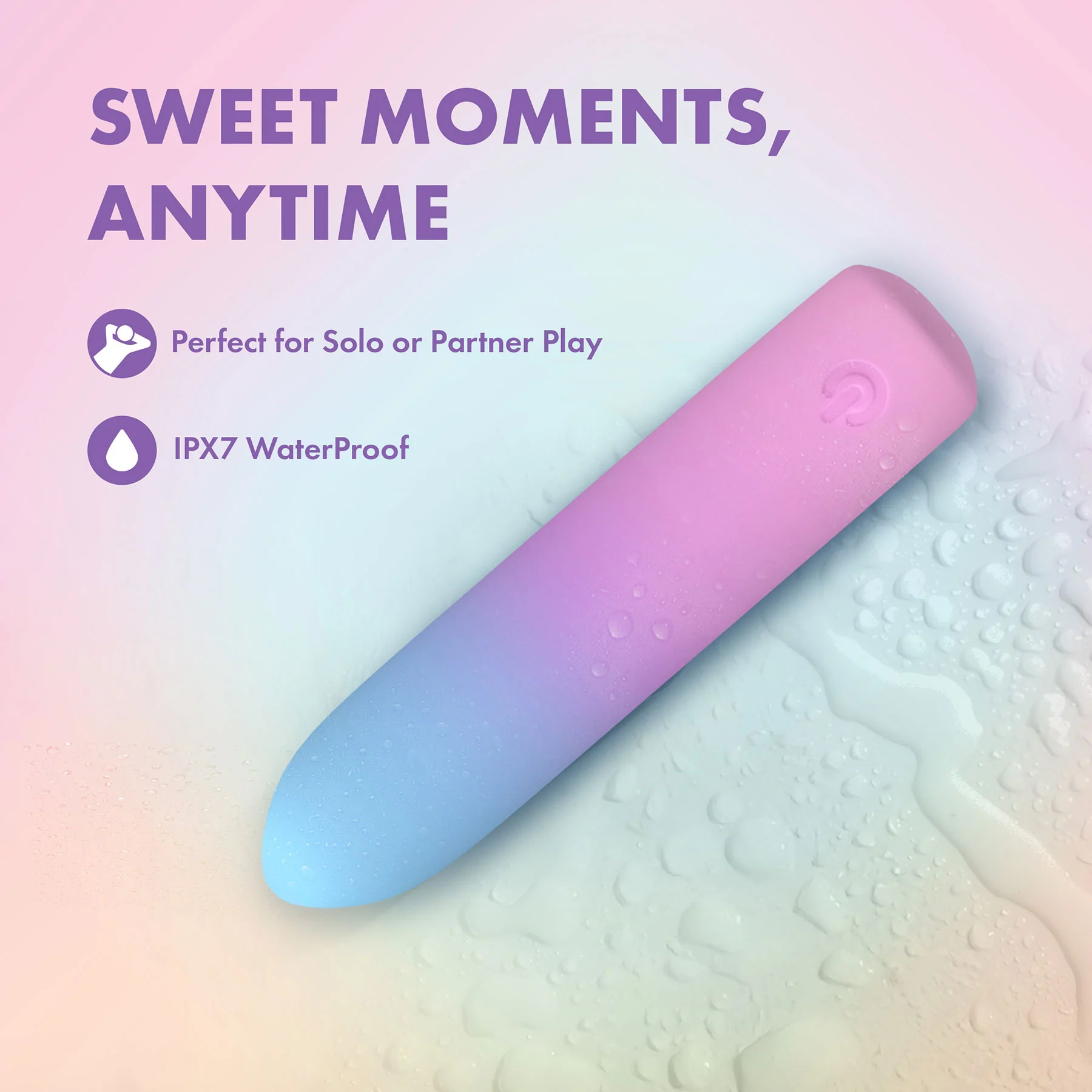Play With Me Bullet Rechargeable Silicone Vibrator By Blush - Image 10