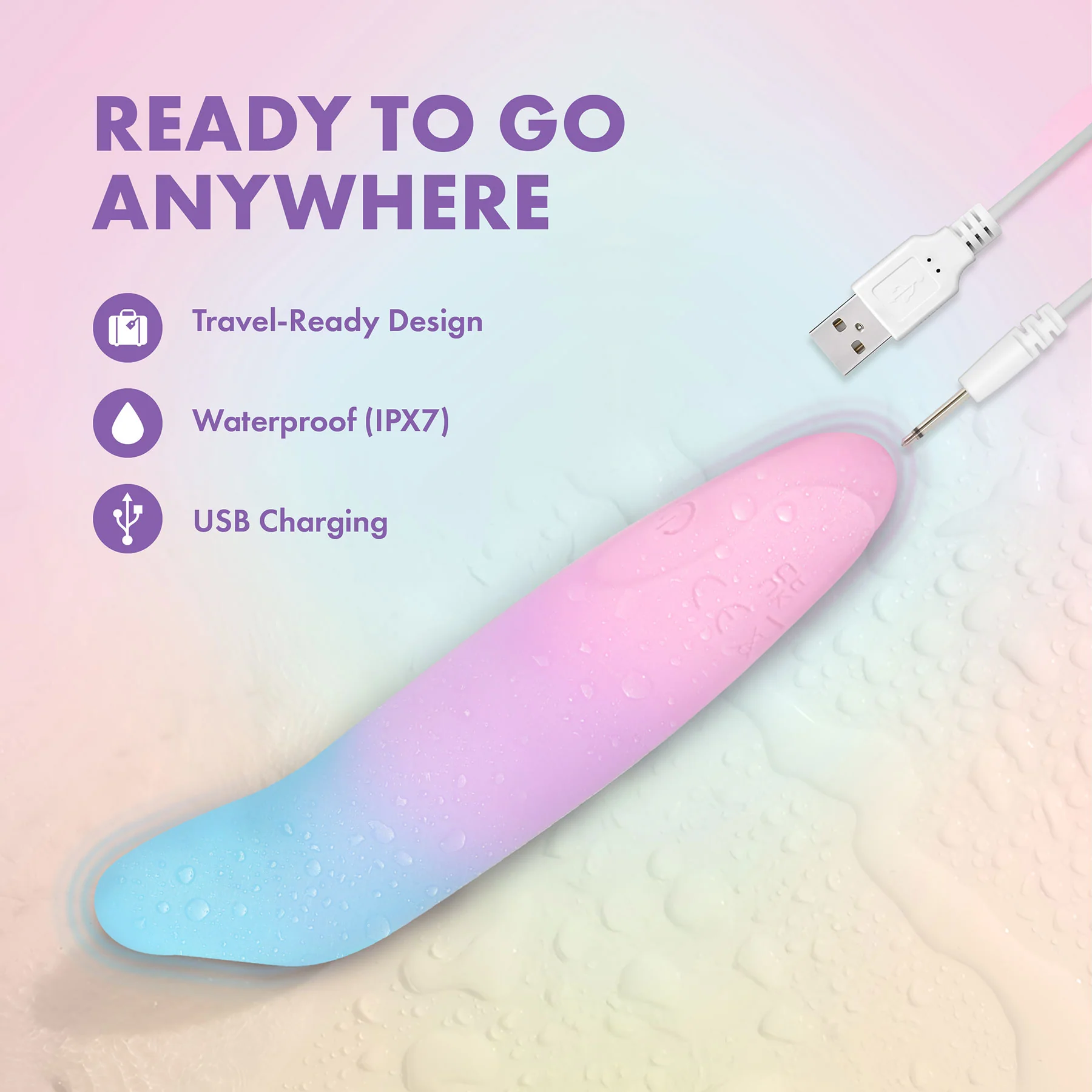 Play With Me Dolphin Rechargeable Silicone G-Spot Bullet Vibrator By Blush - Image 10