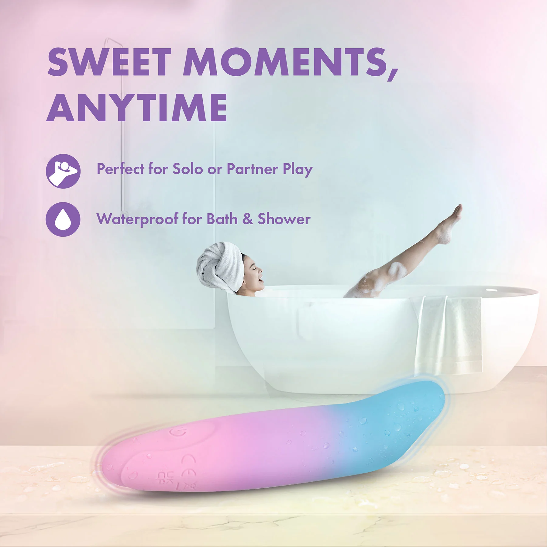 Play With Me Dolphin Rechargeable Silicone G-Spot Bullet Vibrator By Blush - Image 12