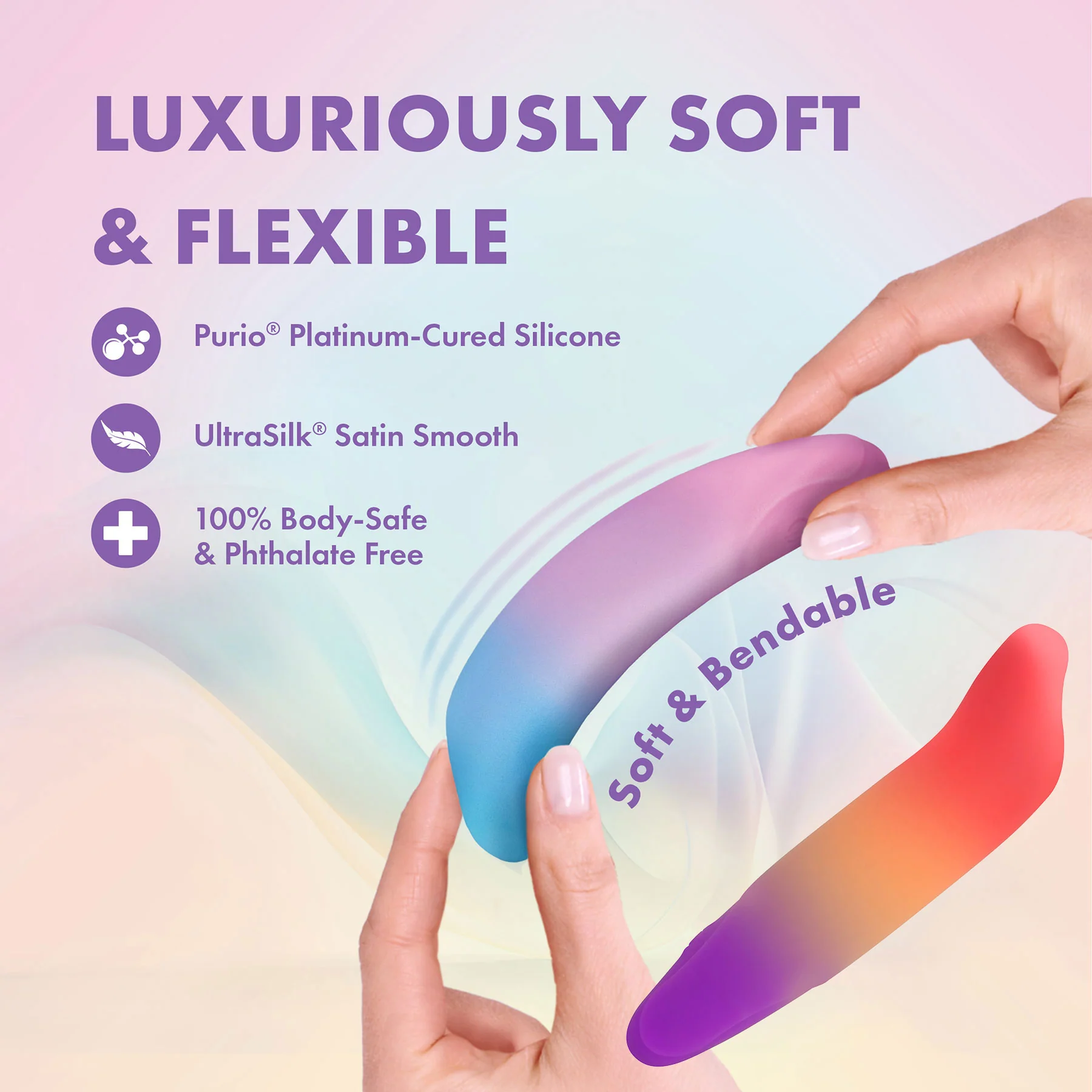 Play With Me Dolphin Rechargeable Silicone G-Spot Bullet Vibrator By Blush - Image 2